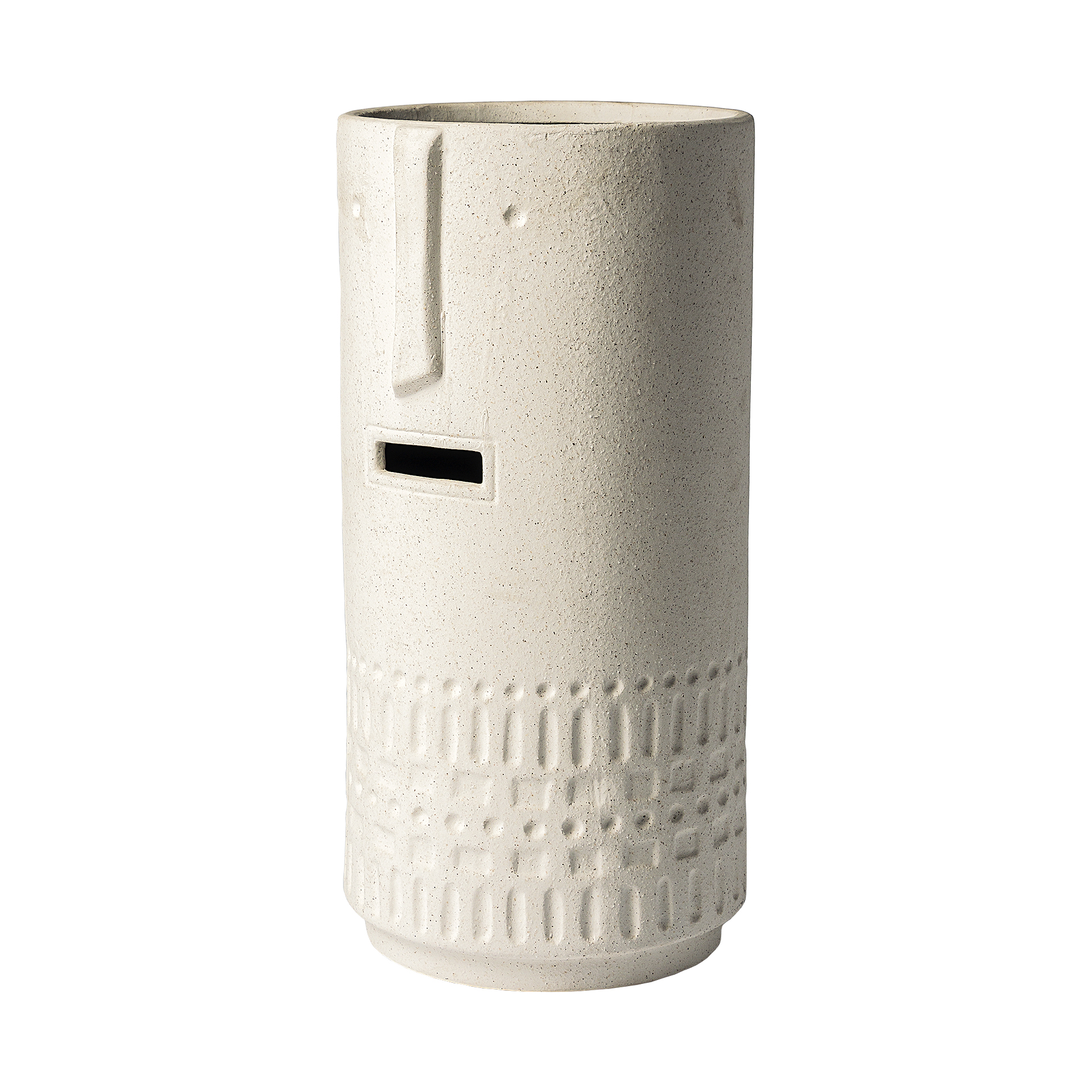 Jacob-II-Tall-White-Ceramic-Smiling-Face-Vase