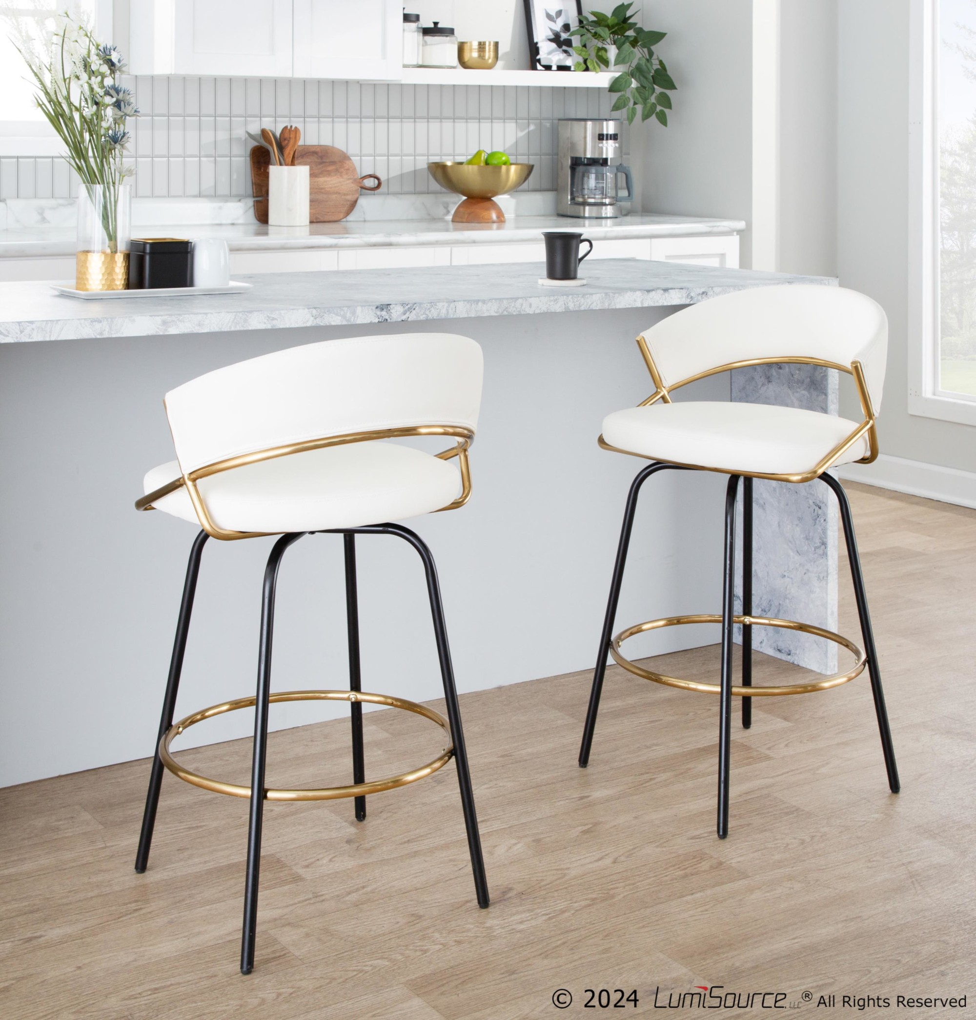 Jie-26-White-Faux-Leather-Contemporary-Swivel-Stool-Set-of-2-2