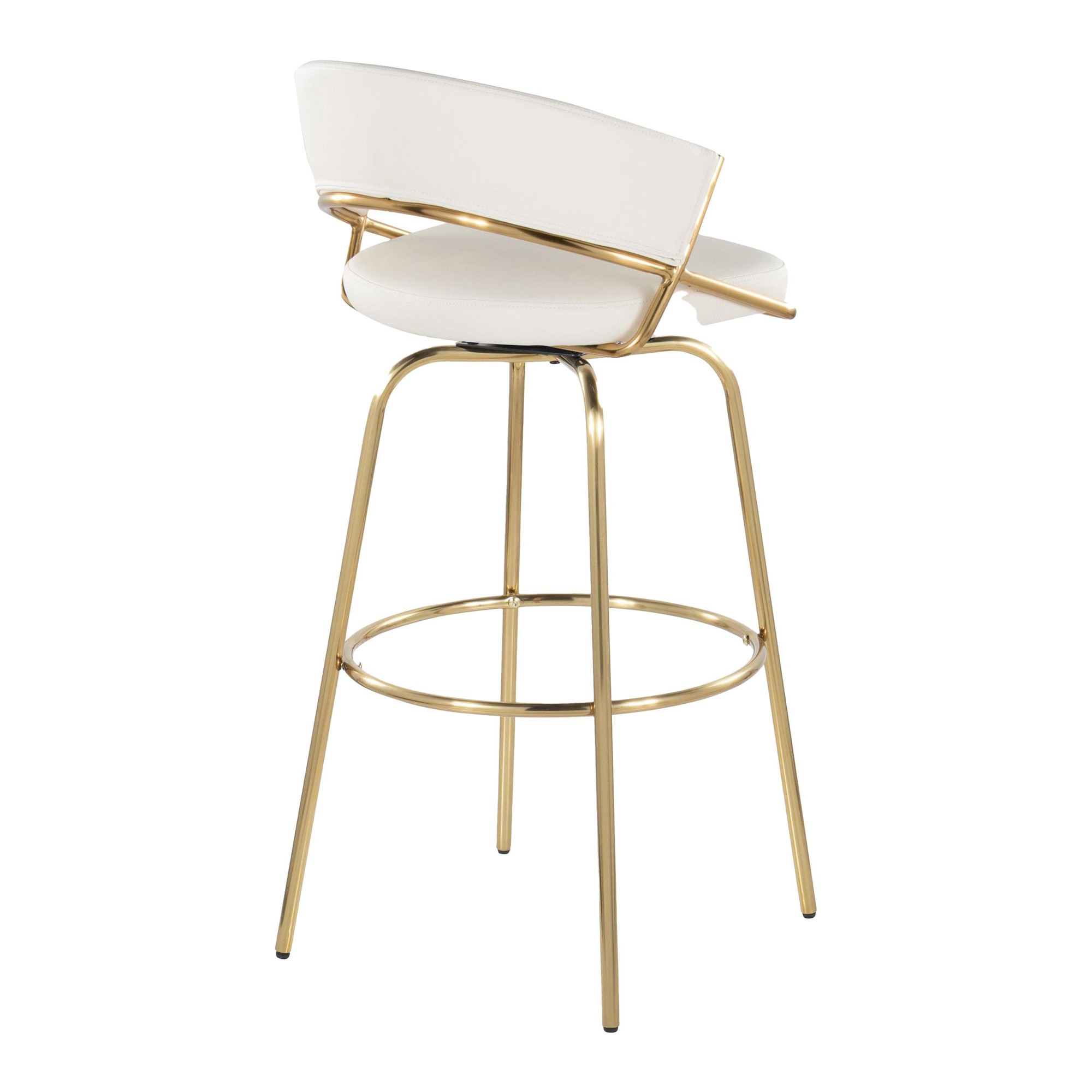Jie-30-Inch-Gold-Contemporary-Swivel-Barstool-White-Faux-Leather-Set-of-2-7