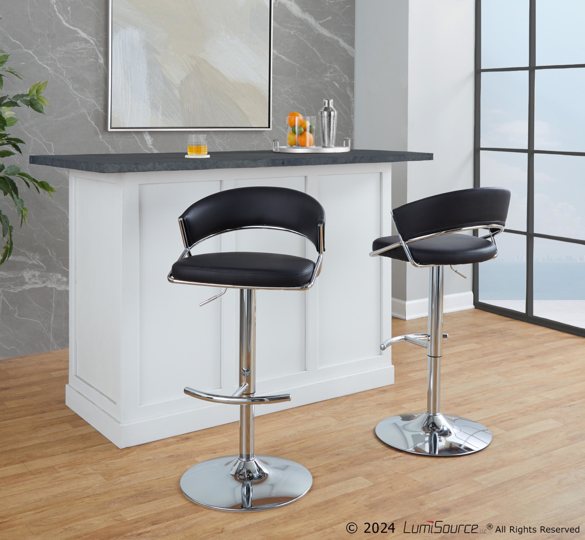 Jie-Chrome-and-Black-Faux-Leather-Contemporary-Barstool-Set-of-2-1