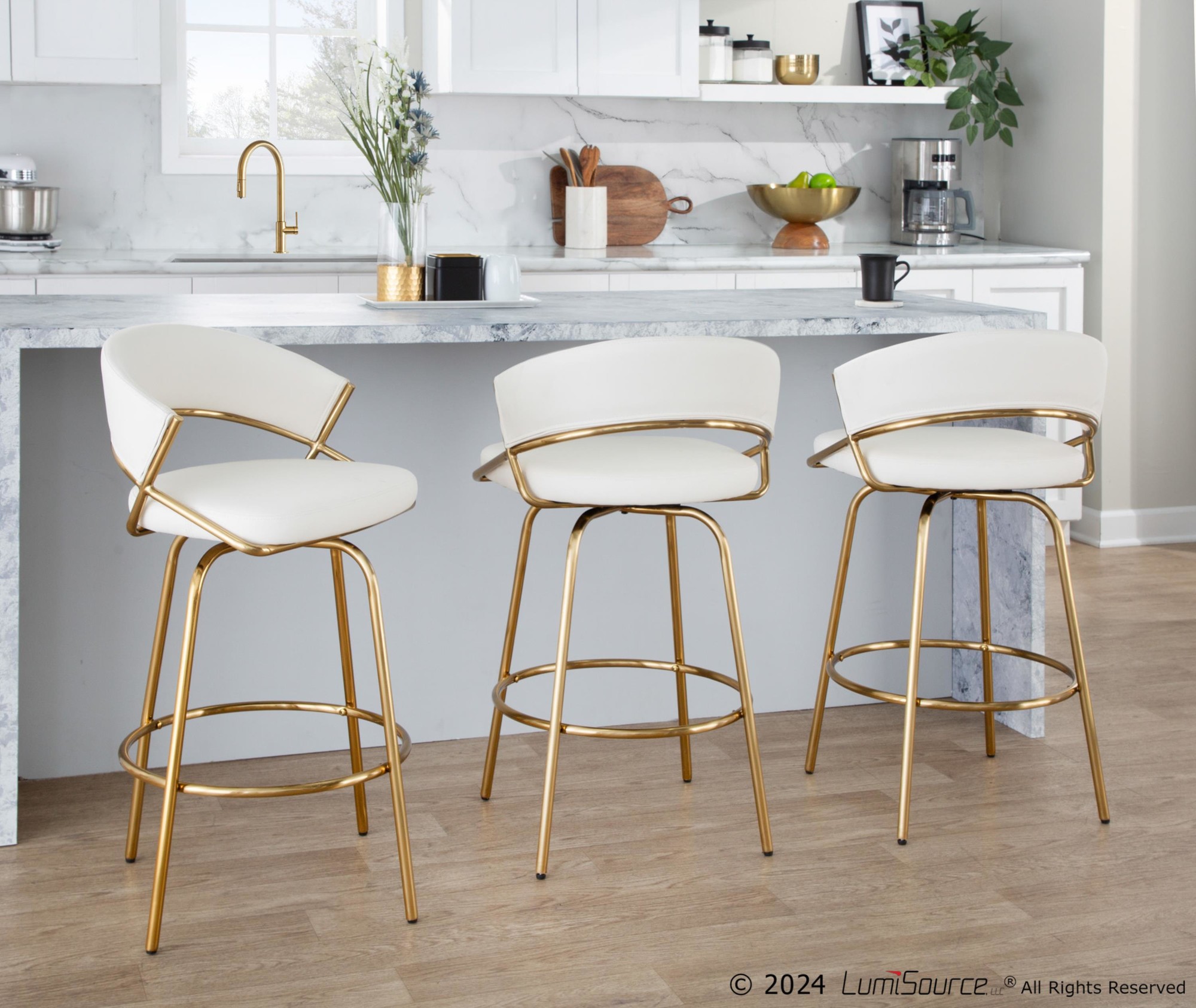 Jie-Gold-and-White-Faux-Leather-Contemporary-Counter-Stools-Set-of-2