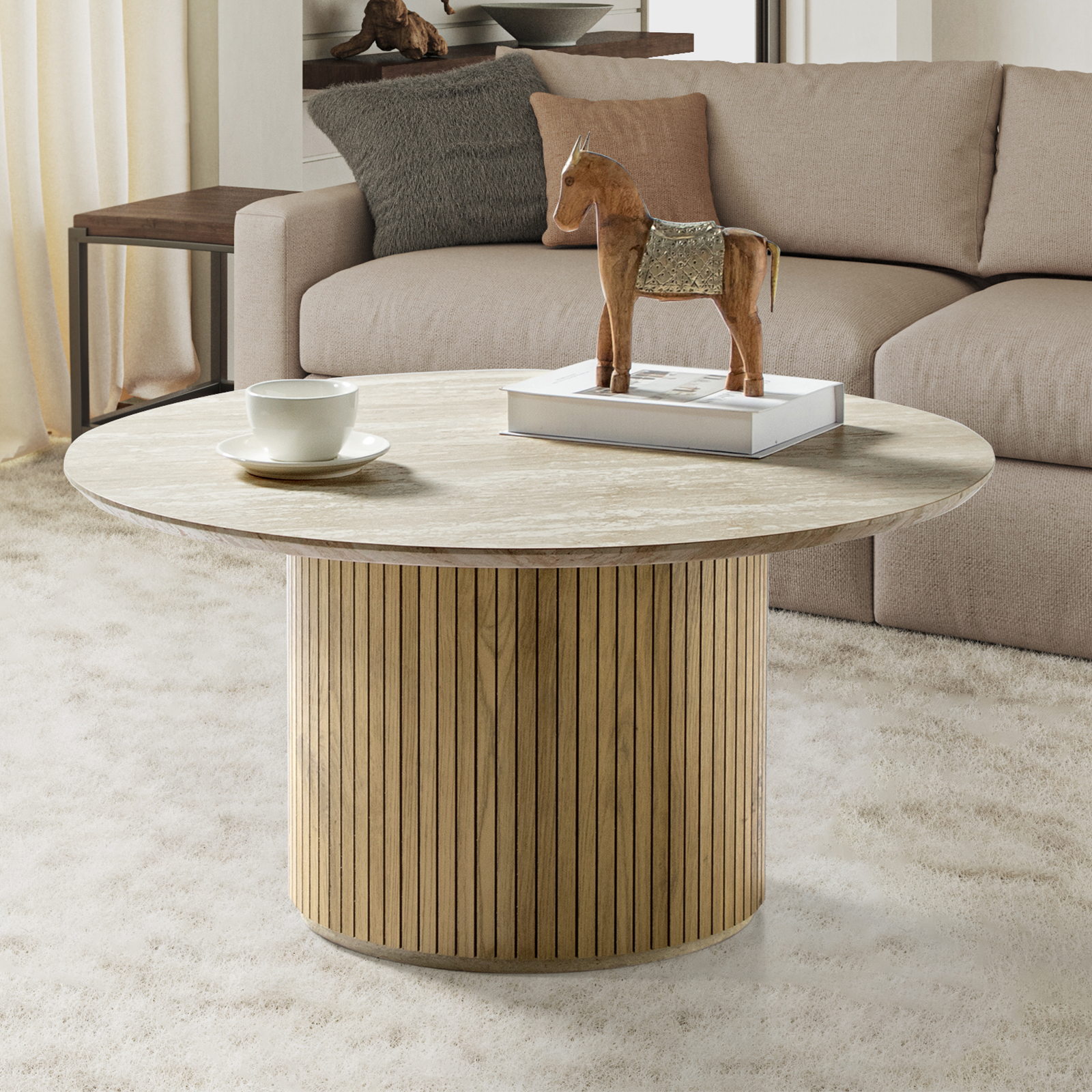 Jon-Lime-Slatted-Round-Modern-Coffee-Table-1