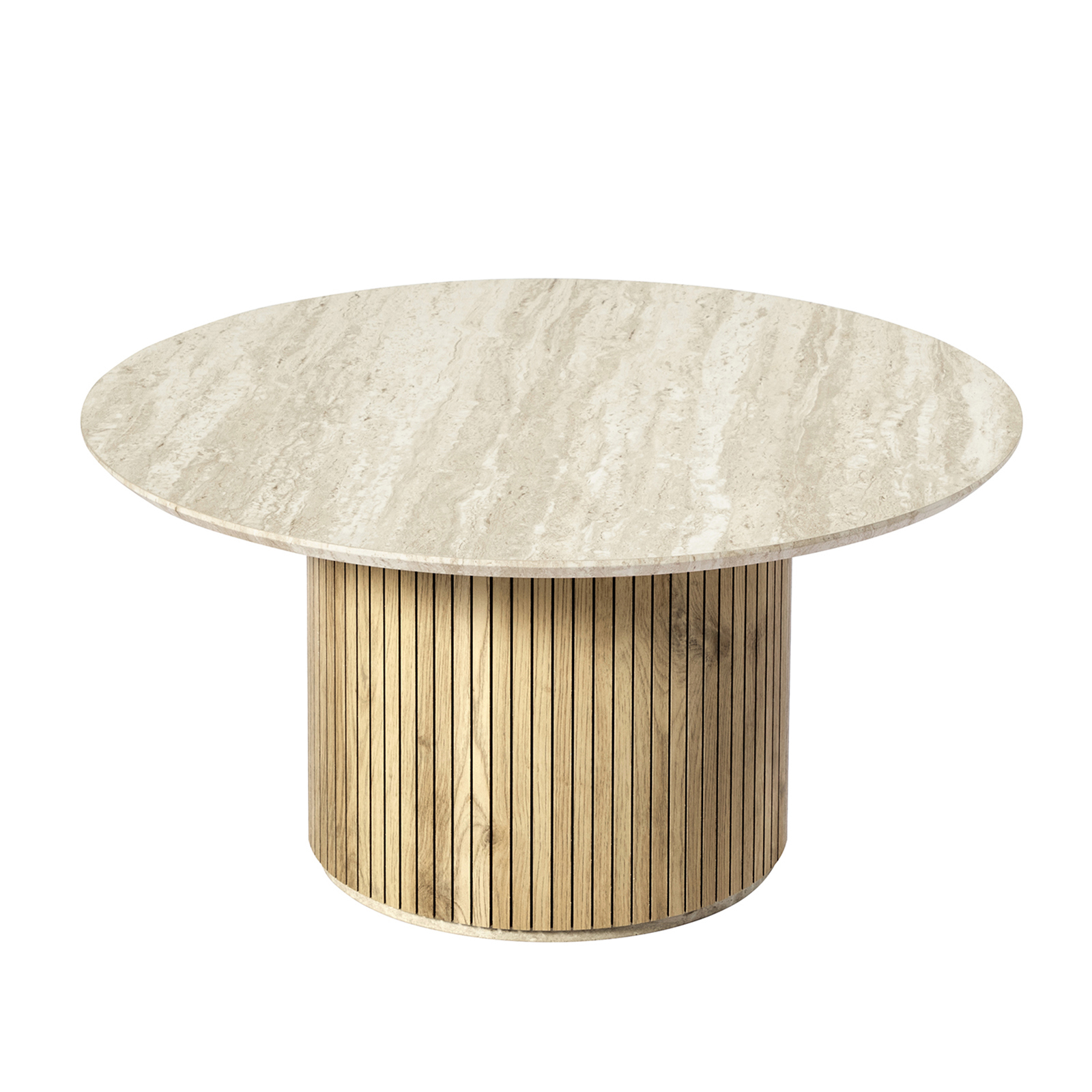 Jon-Lime-Slatted-Round-Modern-Coffee-Table