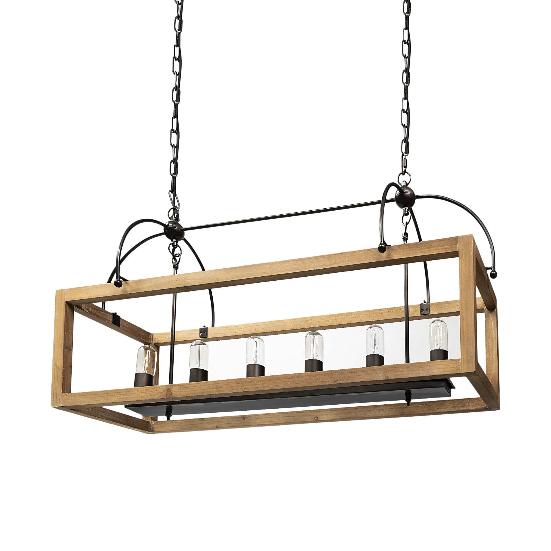 Josie-42×14.5×20-Natural-Wood-Chassis-Six-Light-Chandelier