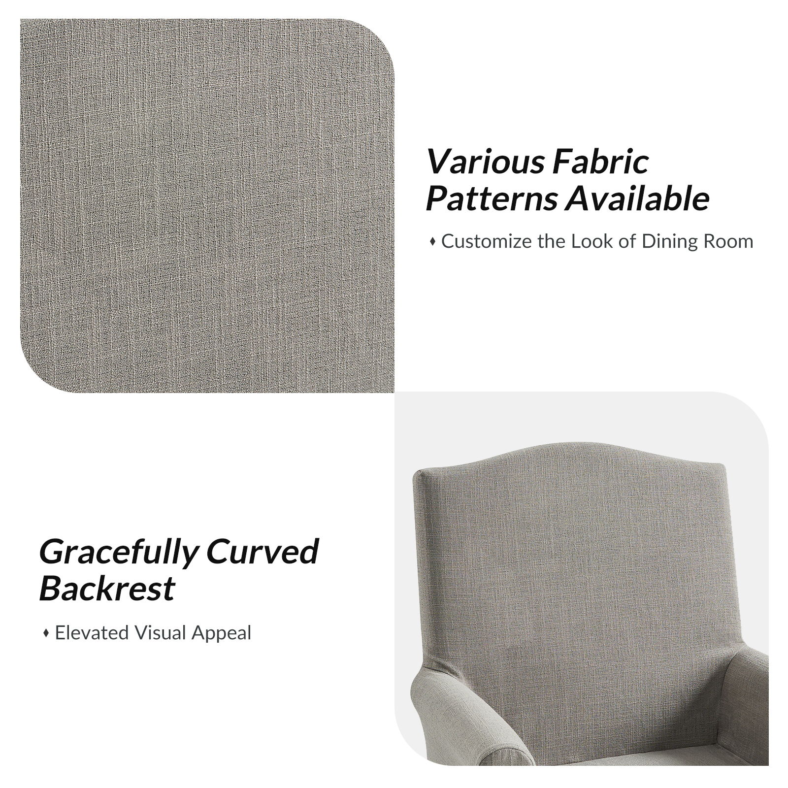 Kanrad-Slipcover-Roll-Arm-Dining-Chair-with-Casters-3