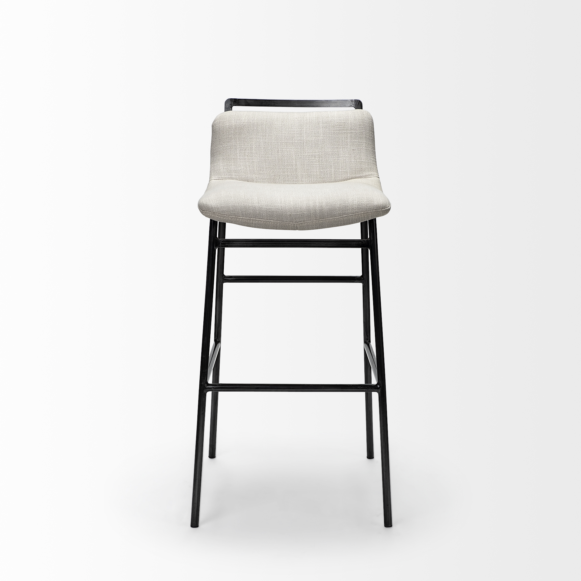 Kavalan-33.5-Total-Height-Beige-Upholstered-Seat-Gray-Metal-Frame-Counter-Stool-2