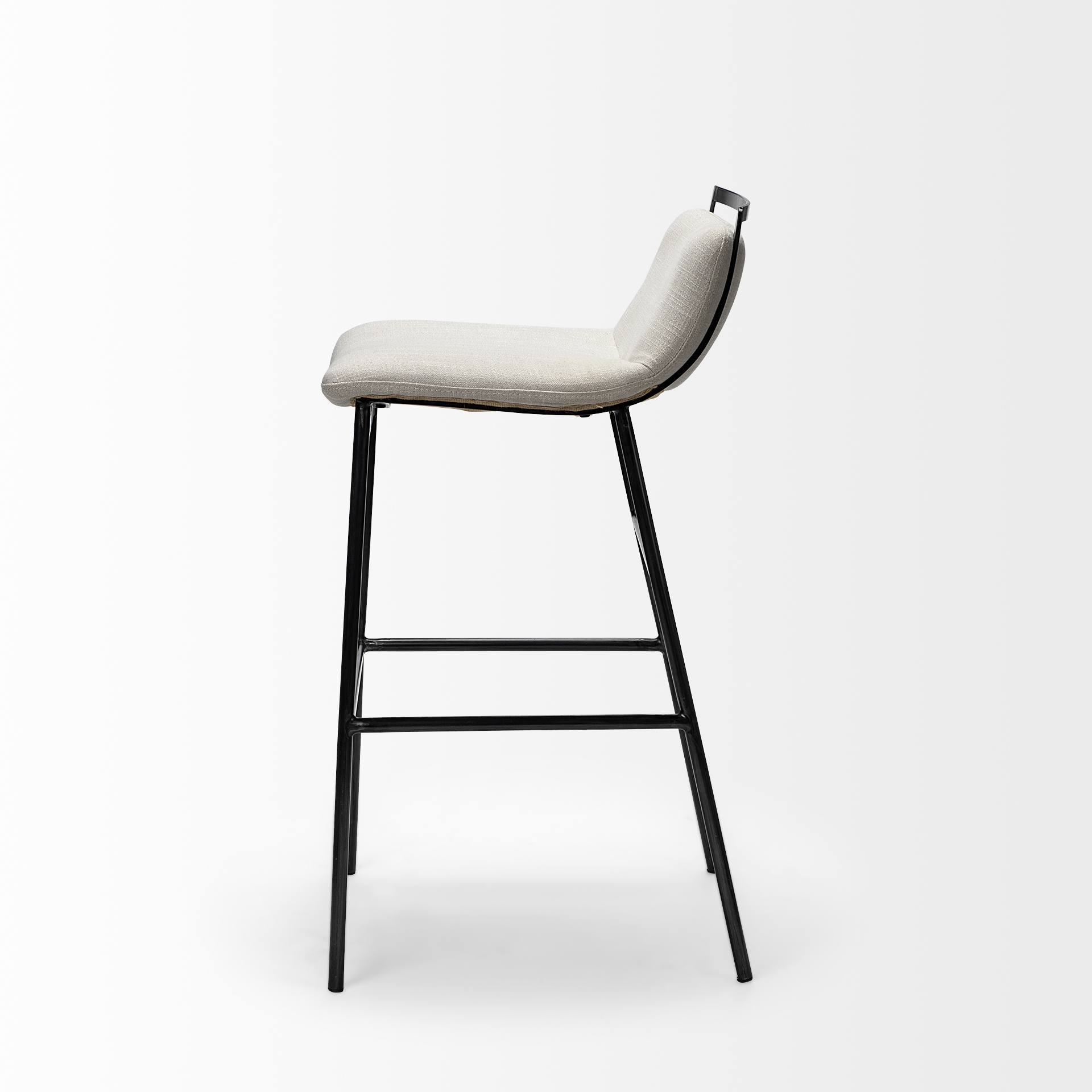 Kavalan-33.5-Total-Height-Beige-Upholstered-Seat-Gray-Metal-Frame-Counter-Stool-3