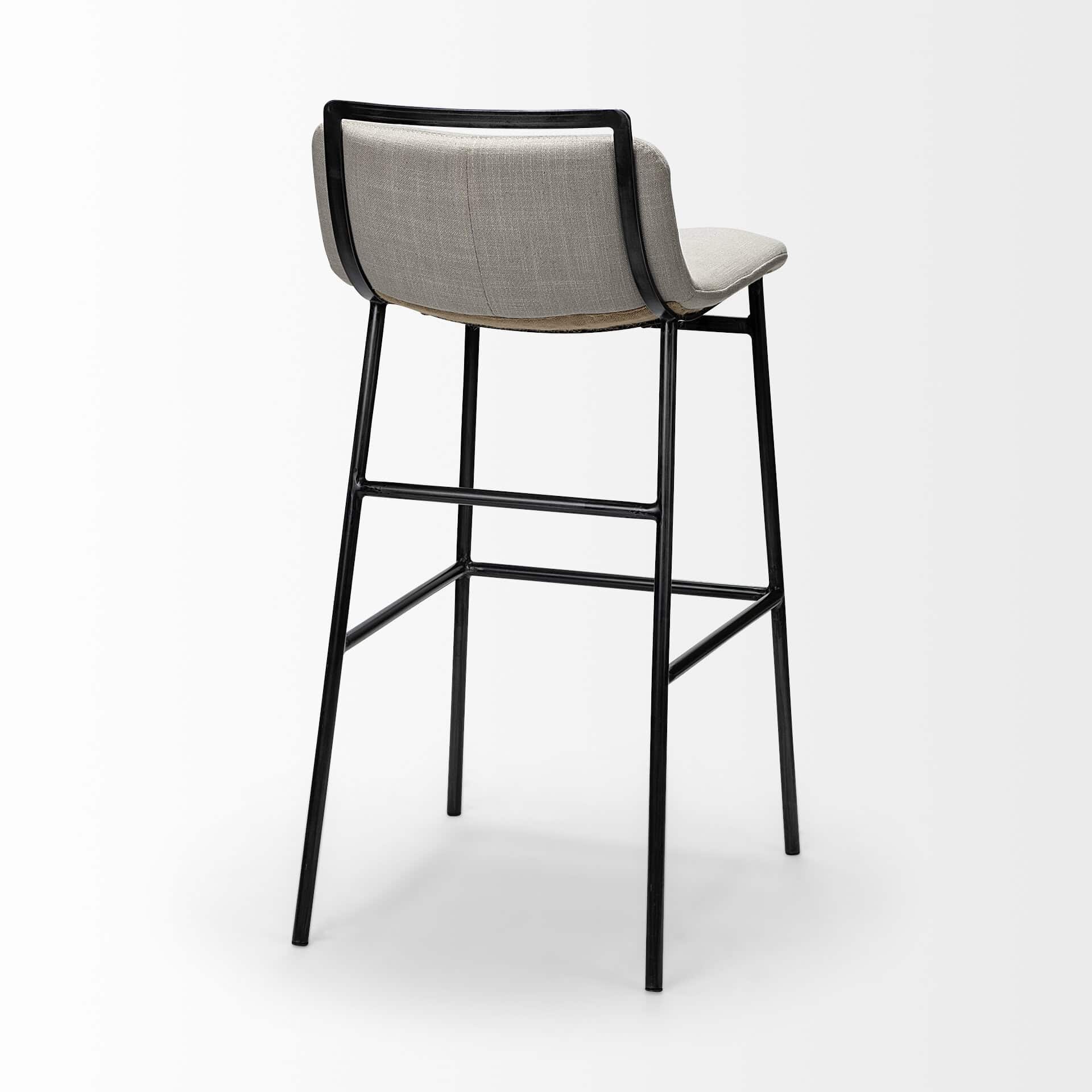 Kavalan-37.5-Total-Height-Beige-Upholstered-Seat-Gray-Metal-Frame-Bar-Stool-5