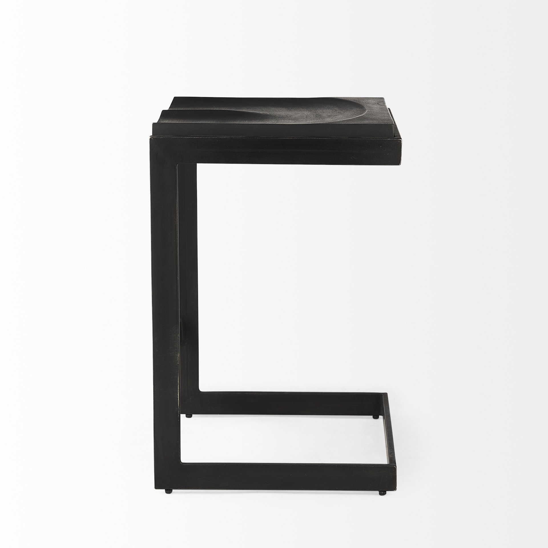 Kiran-17L-x-17W-x-26H-Black-Wood-W-Black-Metal-Base-C-Shape-Counter-Stool-3