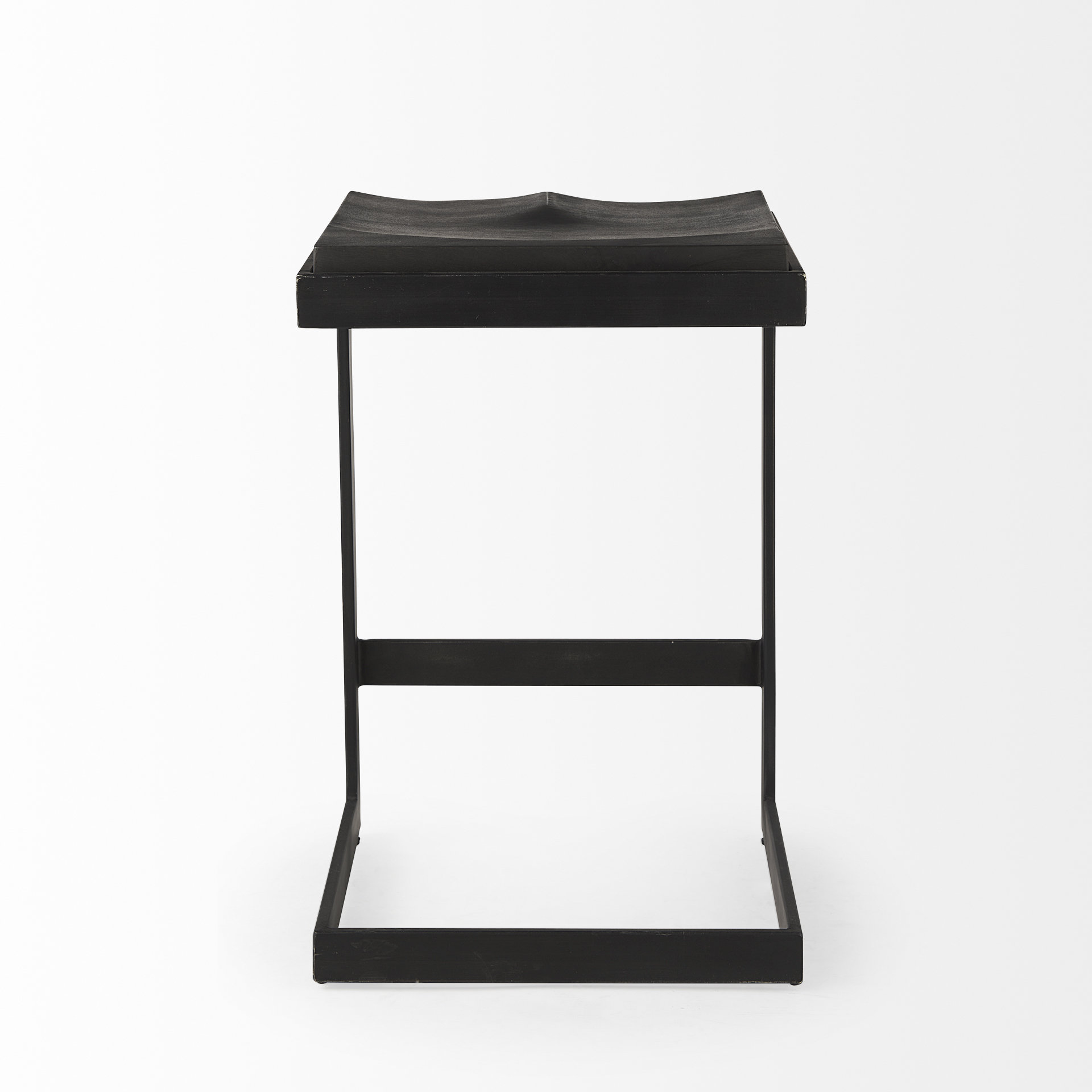 Kiran-17L-x-17W-x-26H-Black-Wood-W-Black-Metal-Base-C-Shape-Counter-Stool-4