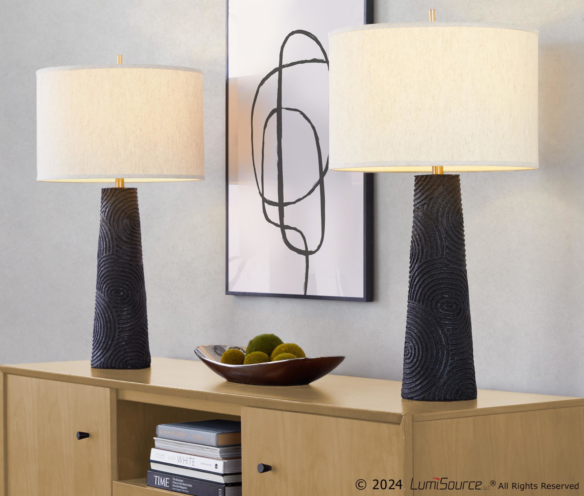 Kona-Black-Contemporary-Table-Lamps-Brass-Accents-Set-of-2-1