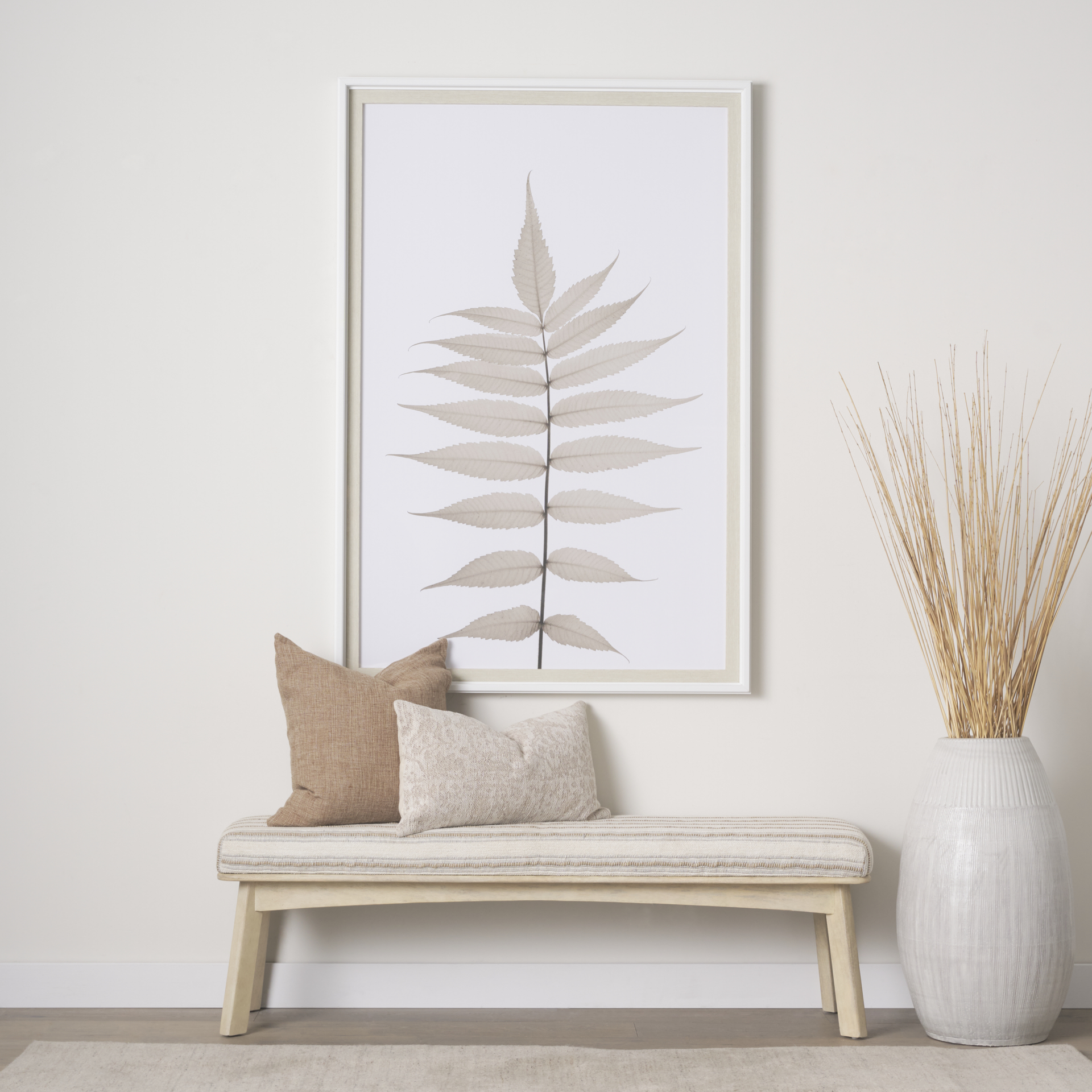 Lithe-Leaves-by-Assaf-Frank-a-Framed-Art-Print-Matted-under-Glass-2