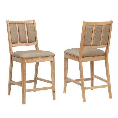 Logans-Edge-24-Inch-High-Back-Stationary-Counter-Stool-Pack-of-2