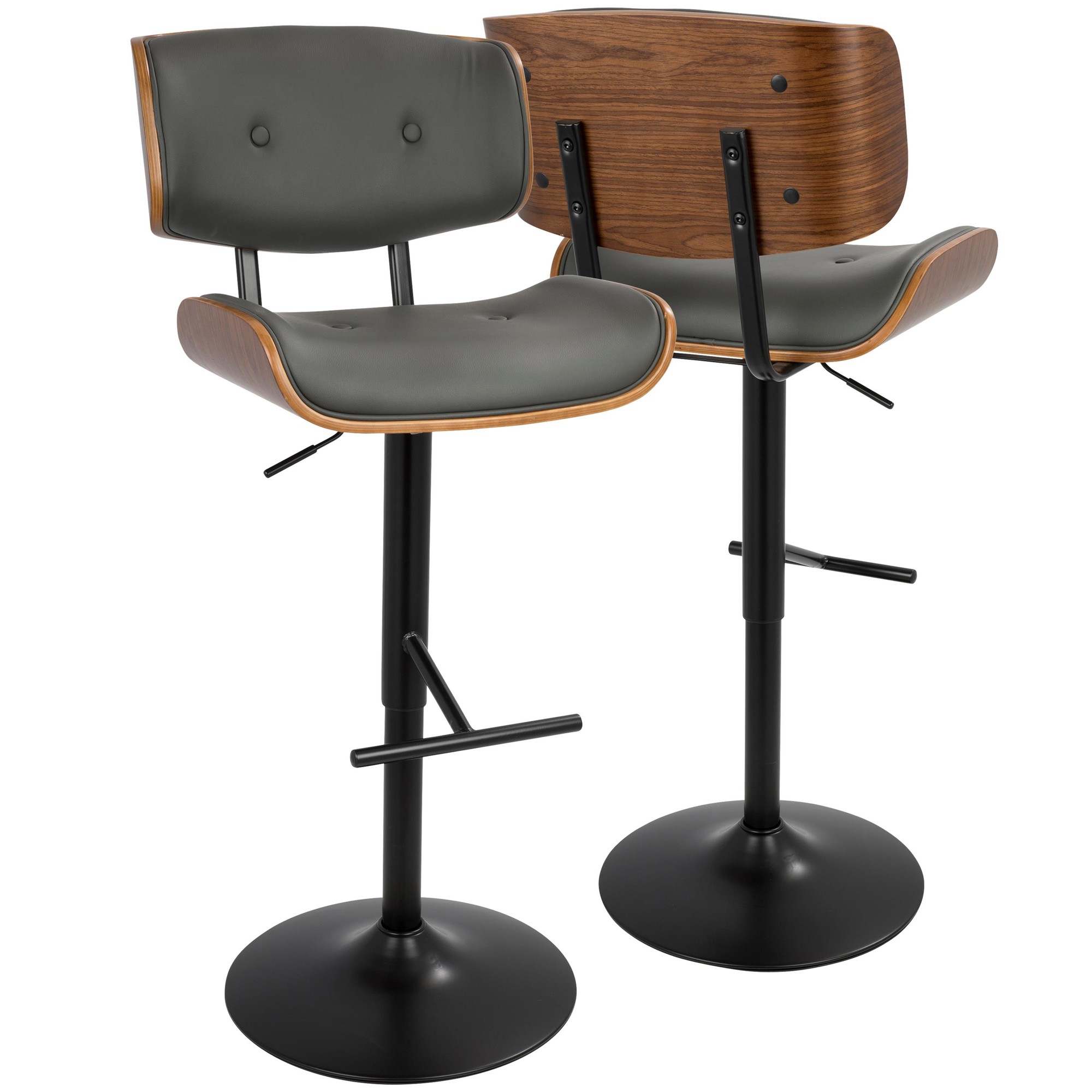 Lombardi-Grey-Faux-Leather-Walnut-Mid-Century-Modern-Swivel-Barstool-Set-of-2-9