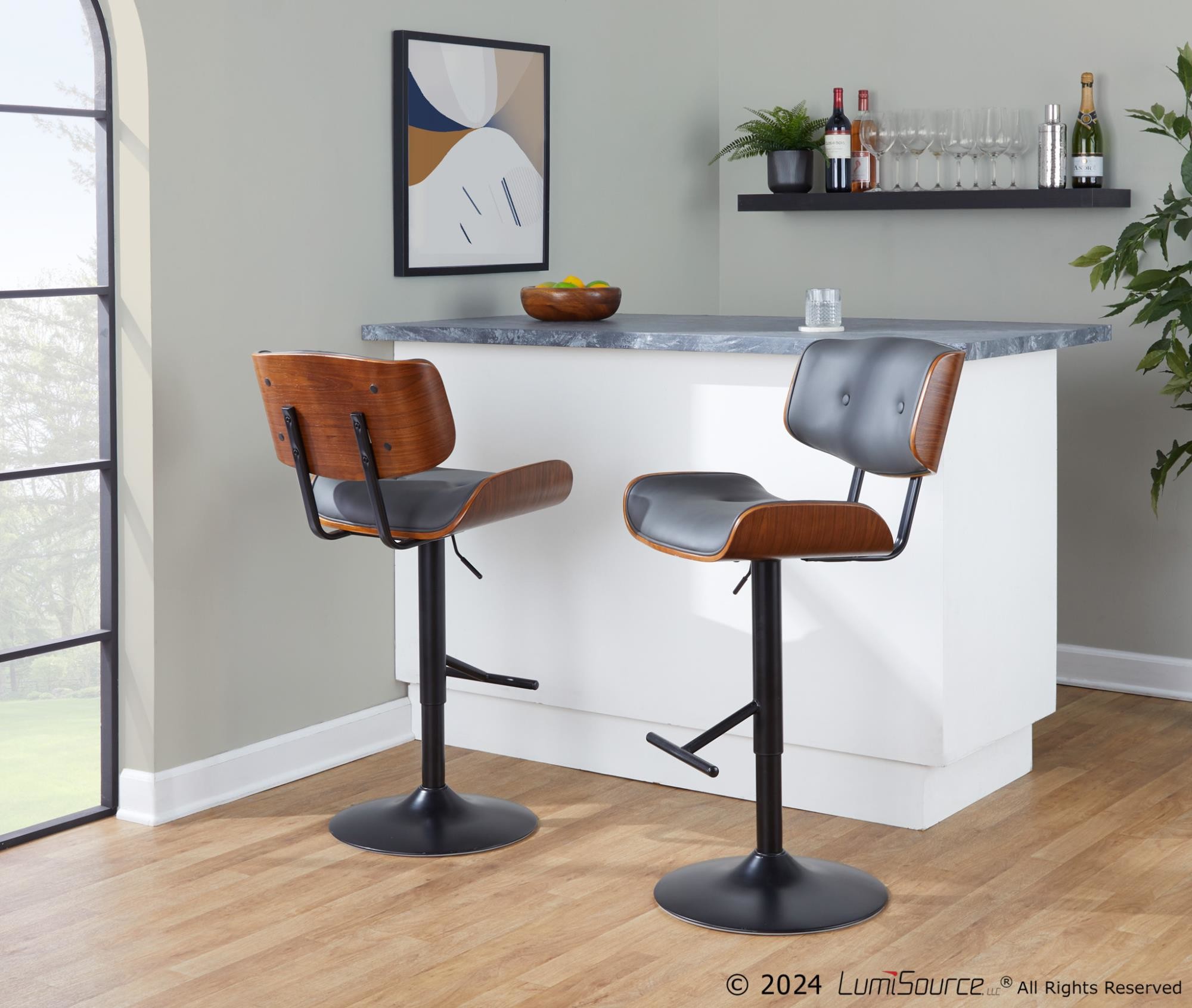 Lombardi-Mid-Century-Modern-Grey-Faux-Leather-Swivel-Barstool-Set-of-3-1