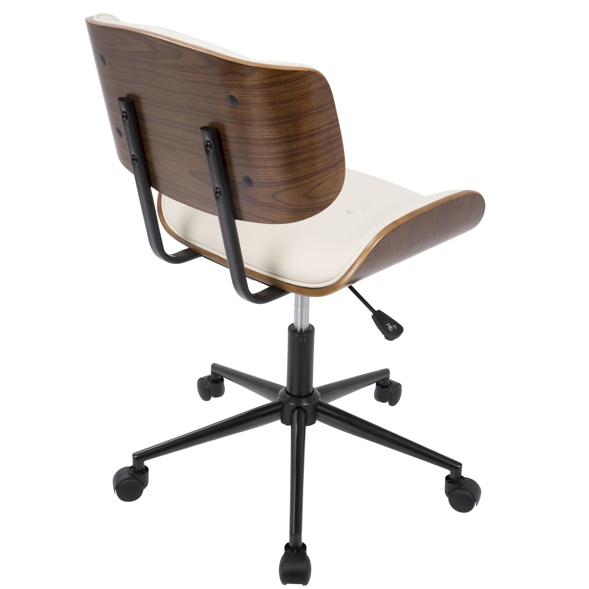 Lombardi-Mid-Century-Modern-Walnut-and-Cream-Swivel-Office-Chair-7