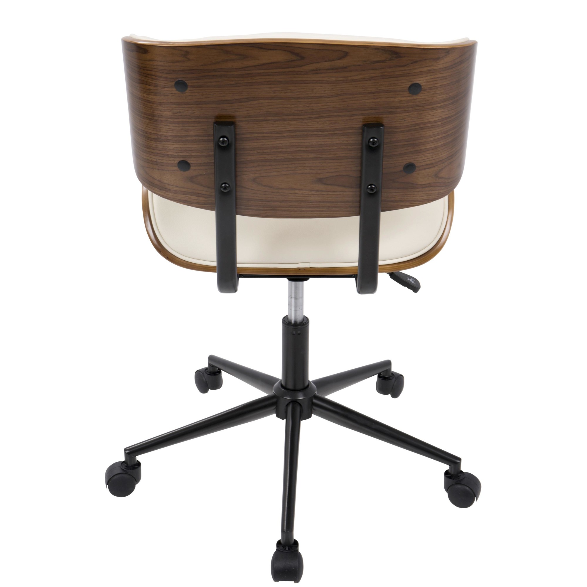 Lombardi-Mid-Century-Modern-Walnut-and-Cream-Swivel-Office-Chair-8