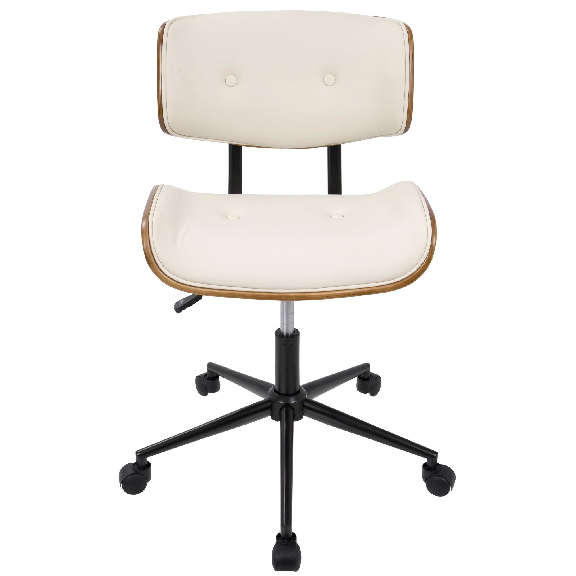 Lombardi-Mid-Century-Modern-Walnut-and-Cream-Swivel-Office-Chair-9