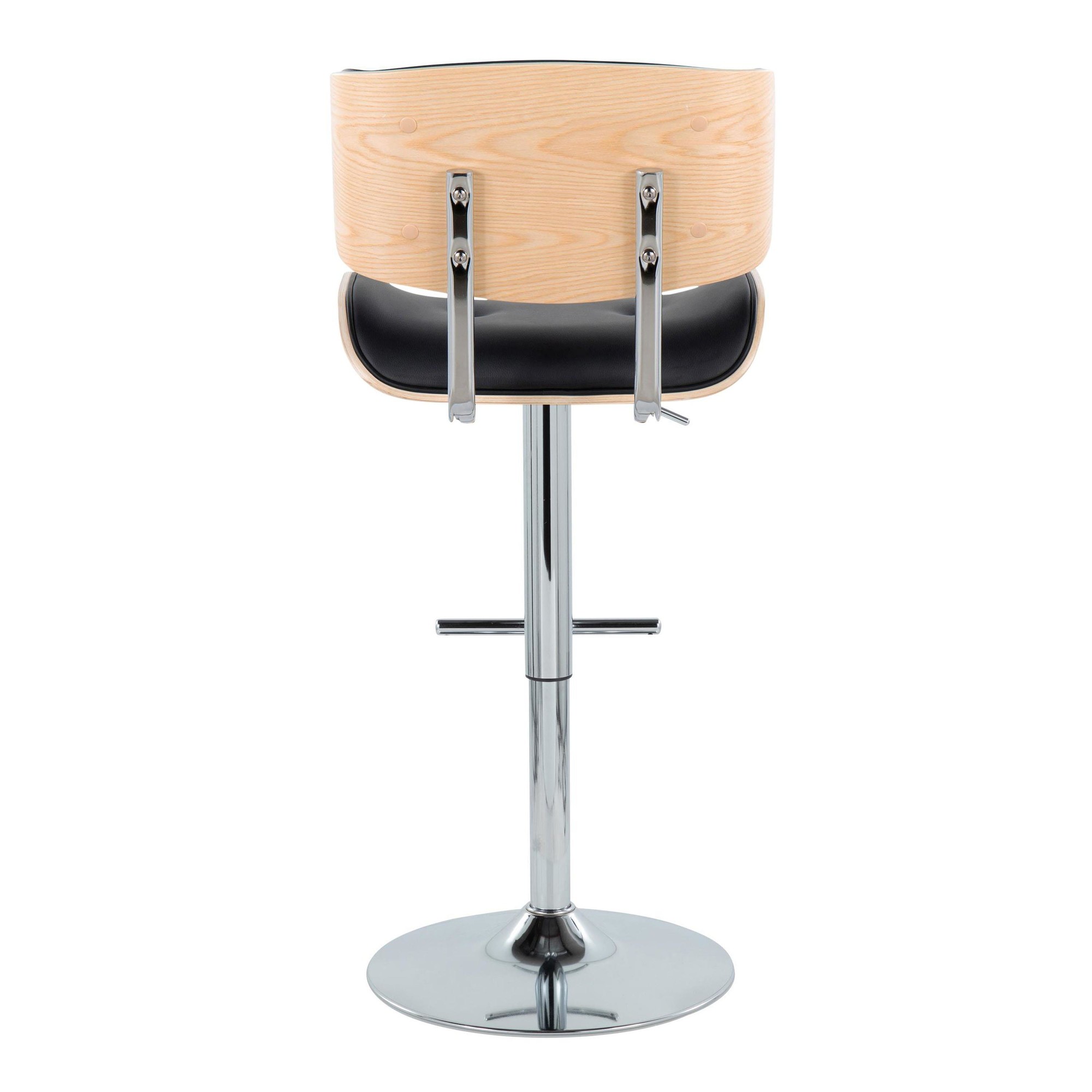 Lombardi-Mid-Century-Swivel-Adjustable-Chrome-Barstool-Black-Faux-Leather-Set-of-2-6