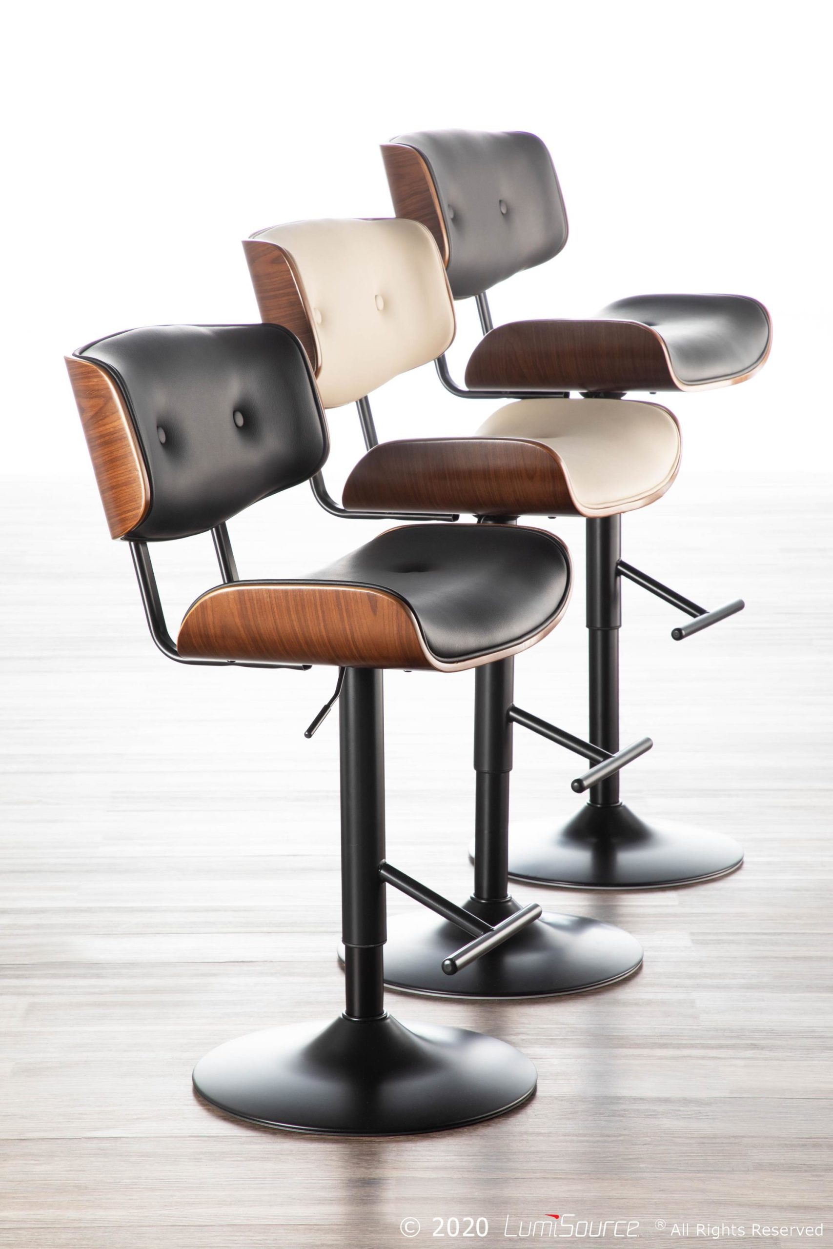 Lombardi-Walnut-Cream-Faux-Leather-Mid-Century-Modern-Adjustable-Barstool-3
