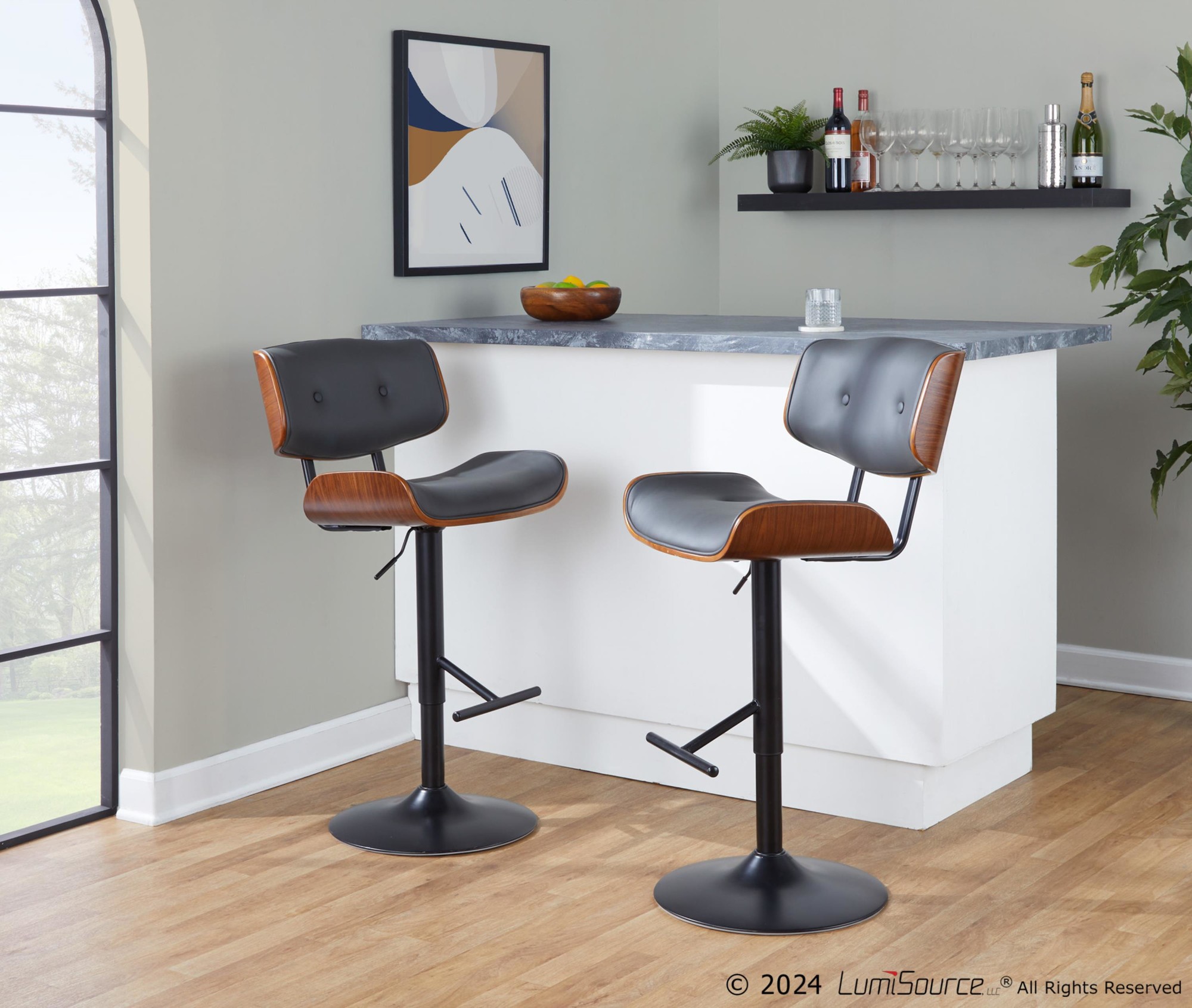 Lombardi-Walnut-and-Grey-Mid-Century-Modern-Adjustable-Barstool-7