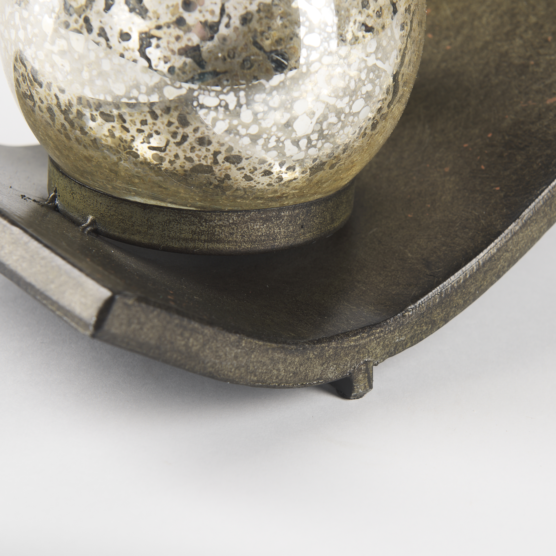 Lux-Copper-Metal-Five-Hurricane-Glass-Holder-Table-Candle-Holder-9