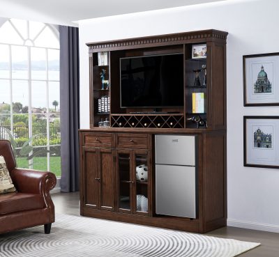 Manchester-Distressed-Walnut-2-Piece-Back-Bar-Hutch