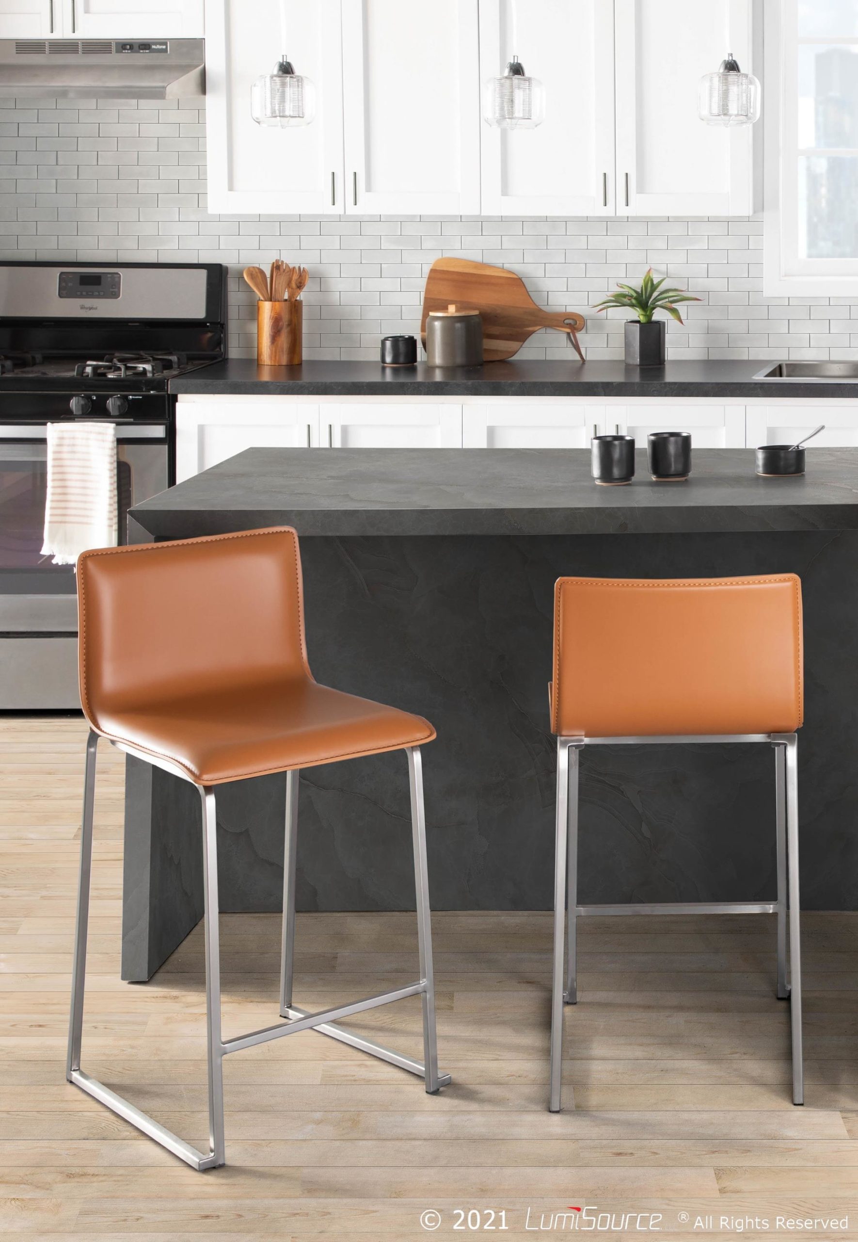 Mara-26-Inch-Contemporary-Camel-Faux-Leather-Counter-Stools-Set-of-2