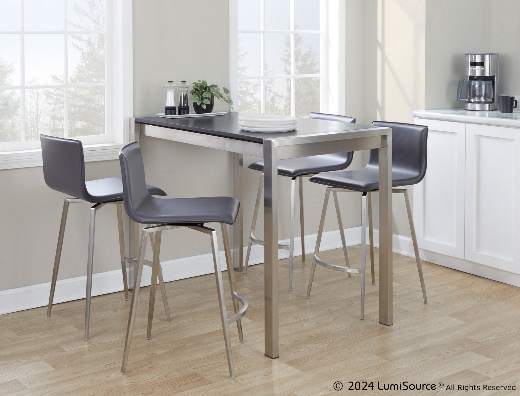 Mara-26-Inch-Contemporary-Grey-Faux-Leather-Swivel-Counter-Stool-Set-of-2