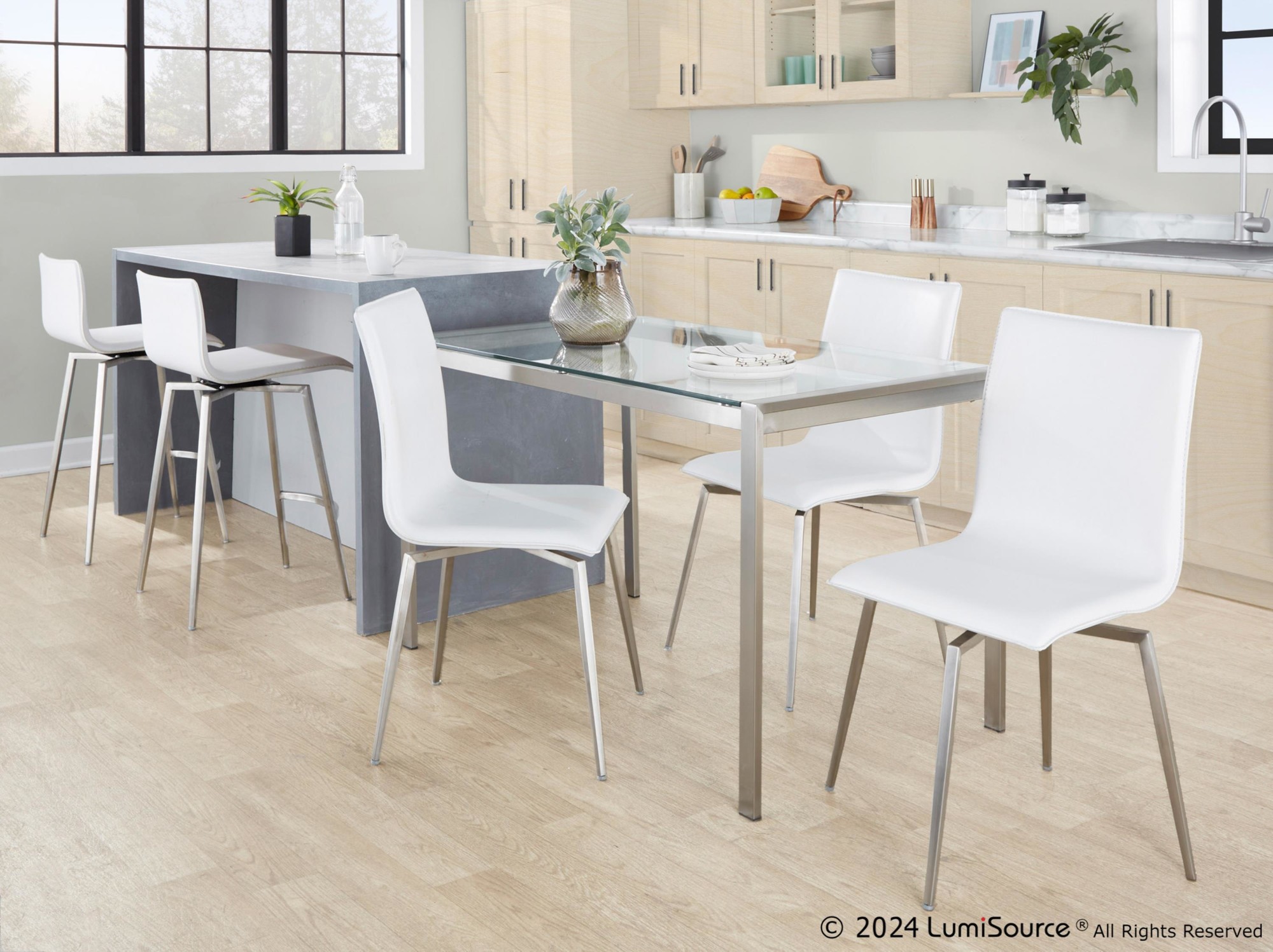 Mara-26-White-Faux-Leather-Contemporary-Swivel-Counter-Stools-Set-of-2-4