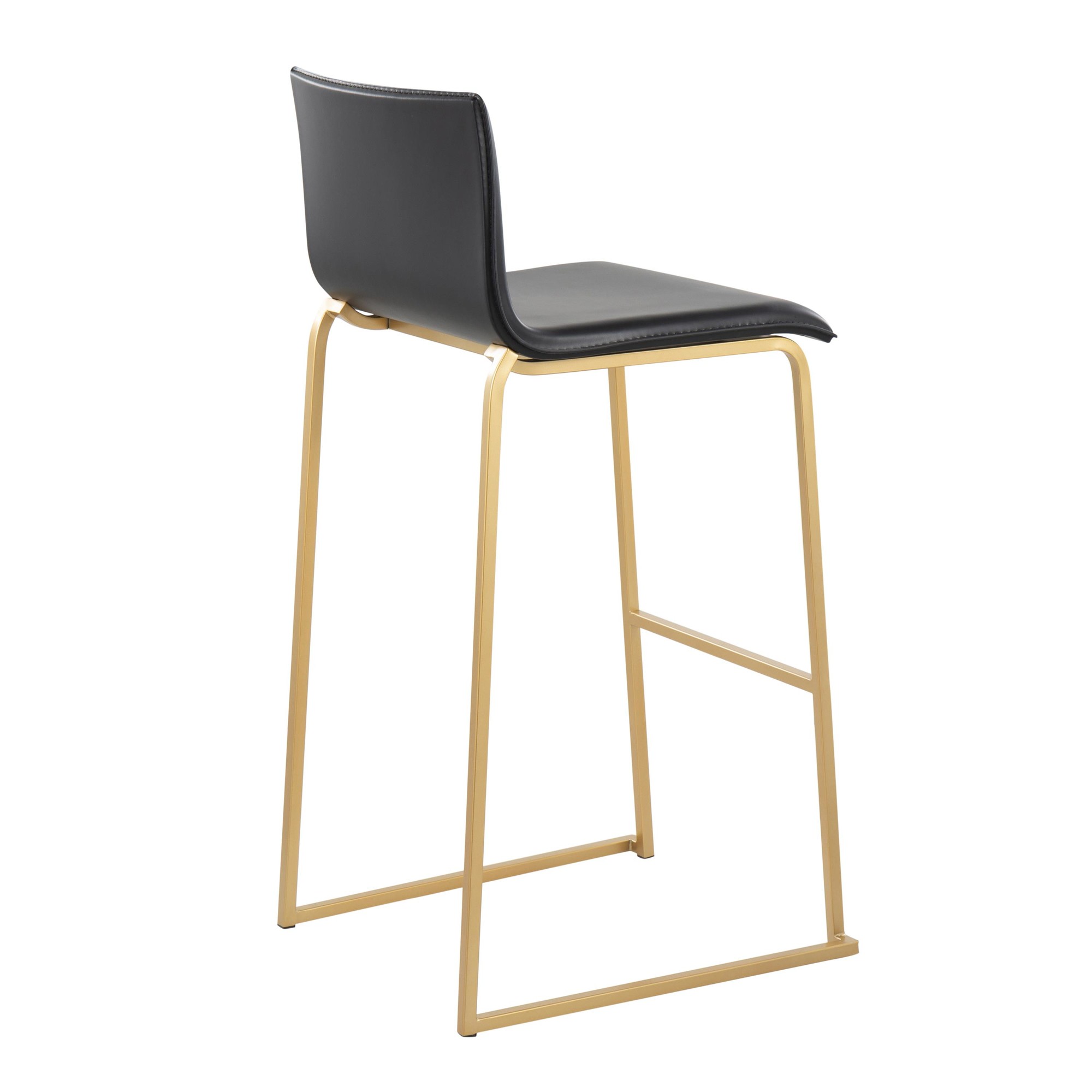 Mara-Gold-Steel-Black-Faux-Leather-Contemporary-Barstools-Set-of-2-4