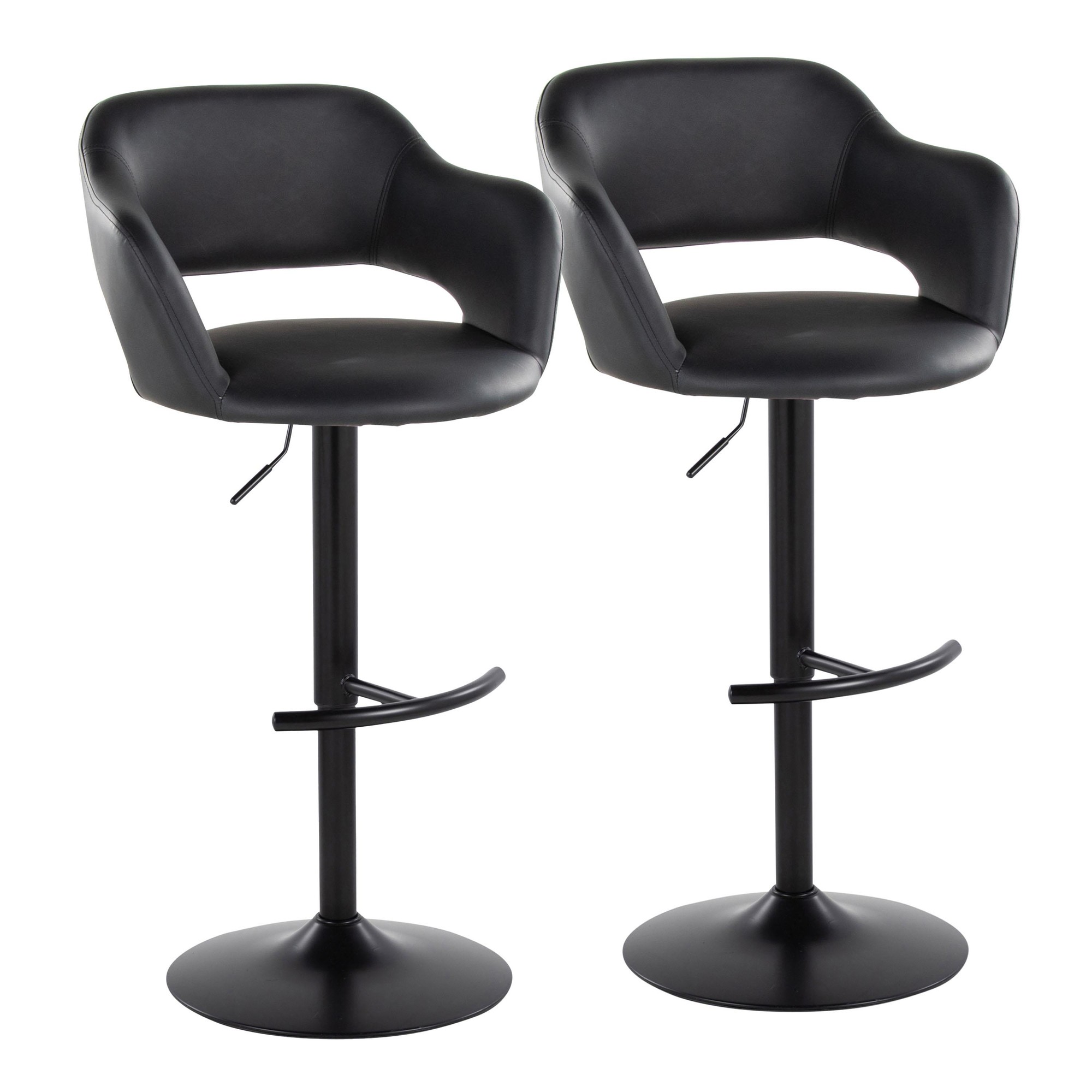 Margarite-Black-Faux-Leather-Contemporary-Swivel-Barstools-Set-of-2-4