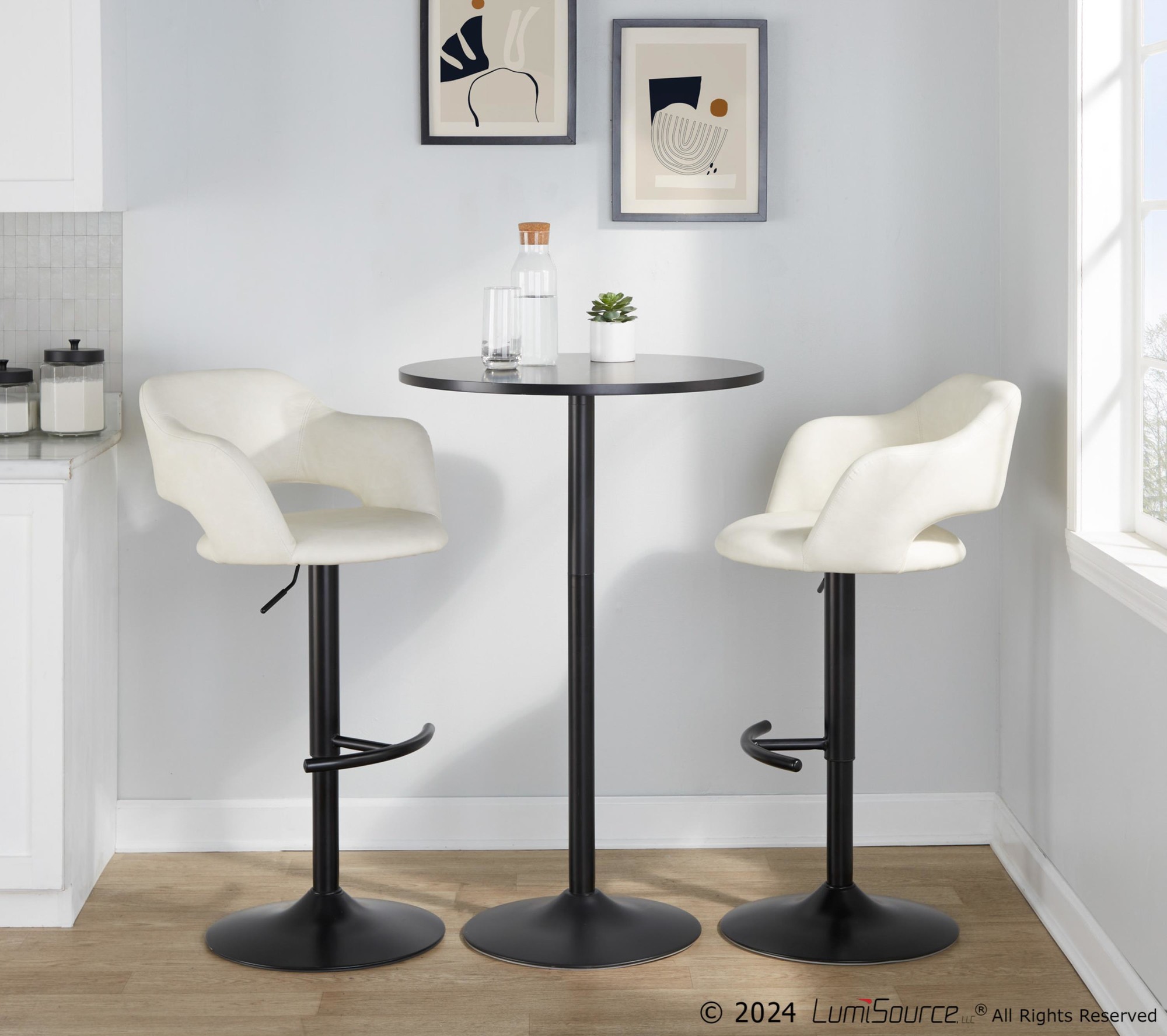 Margarite-Black-Metal-Cream-Faux-Leather-Contemporary-Barstools-Set-of-2