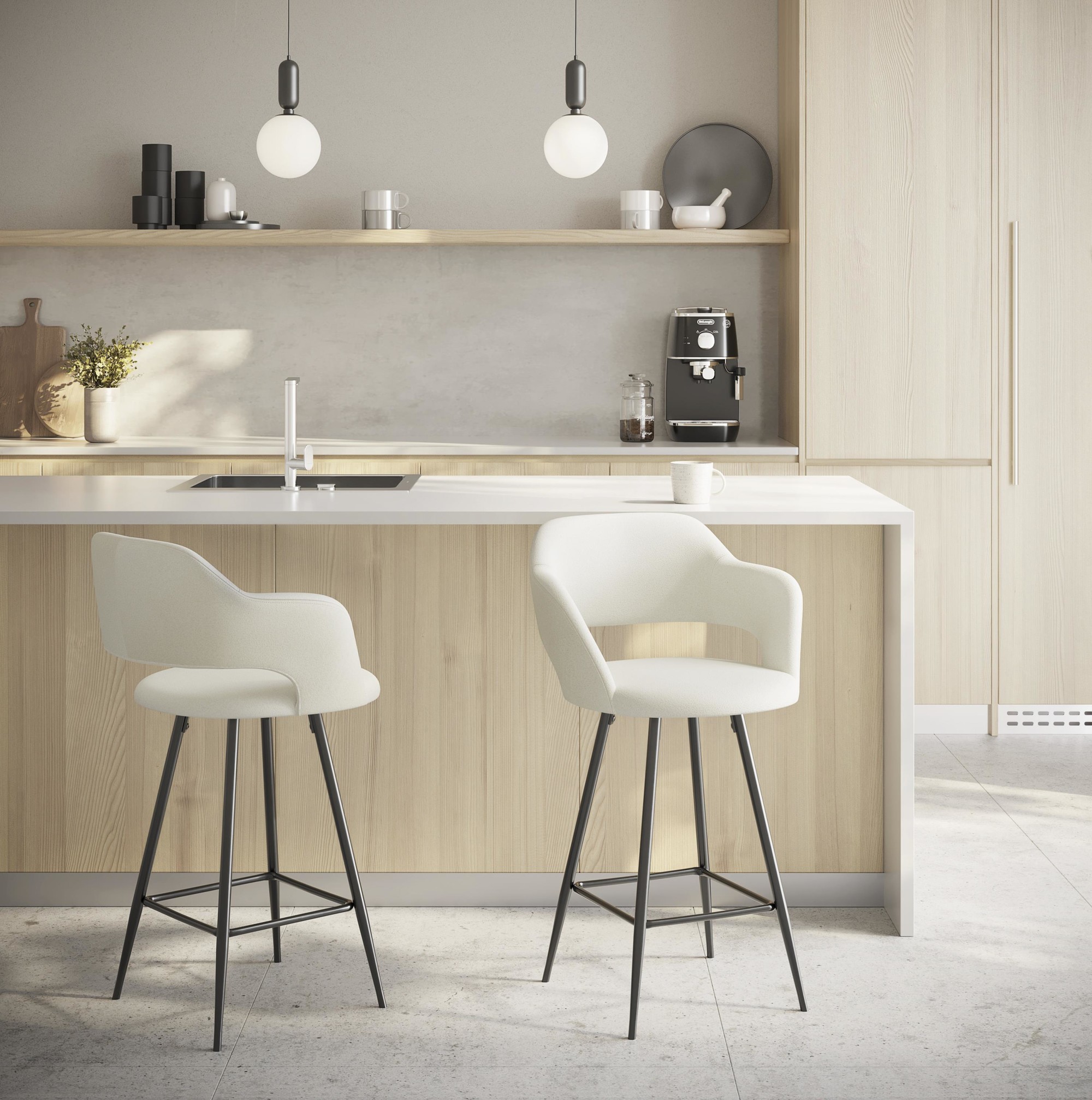 Margarite-Black-Metal-Cream-Faux-Leather-Contemporary-Counter-Stools-Set-of-2-2
