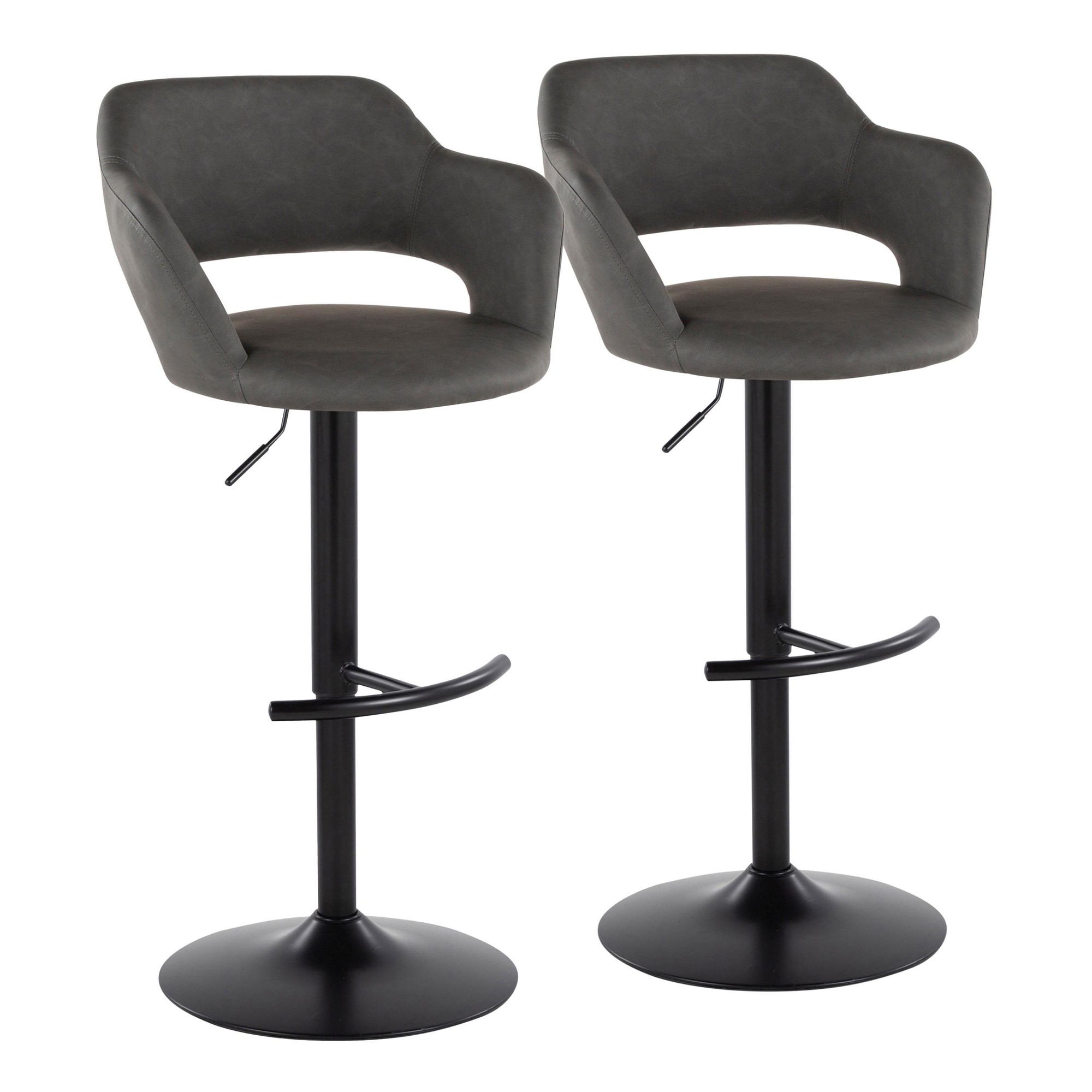 Margarite-Black-and-Grey-Contemporary-Swivel-Barstools-Set-of-2-4