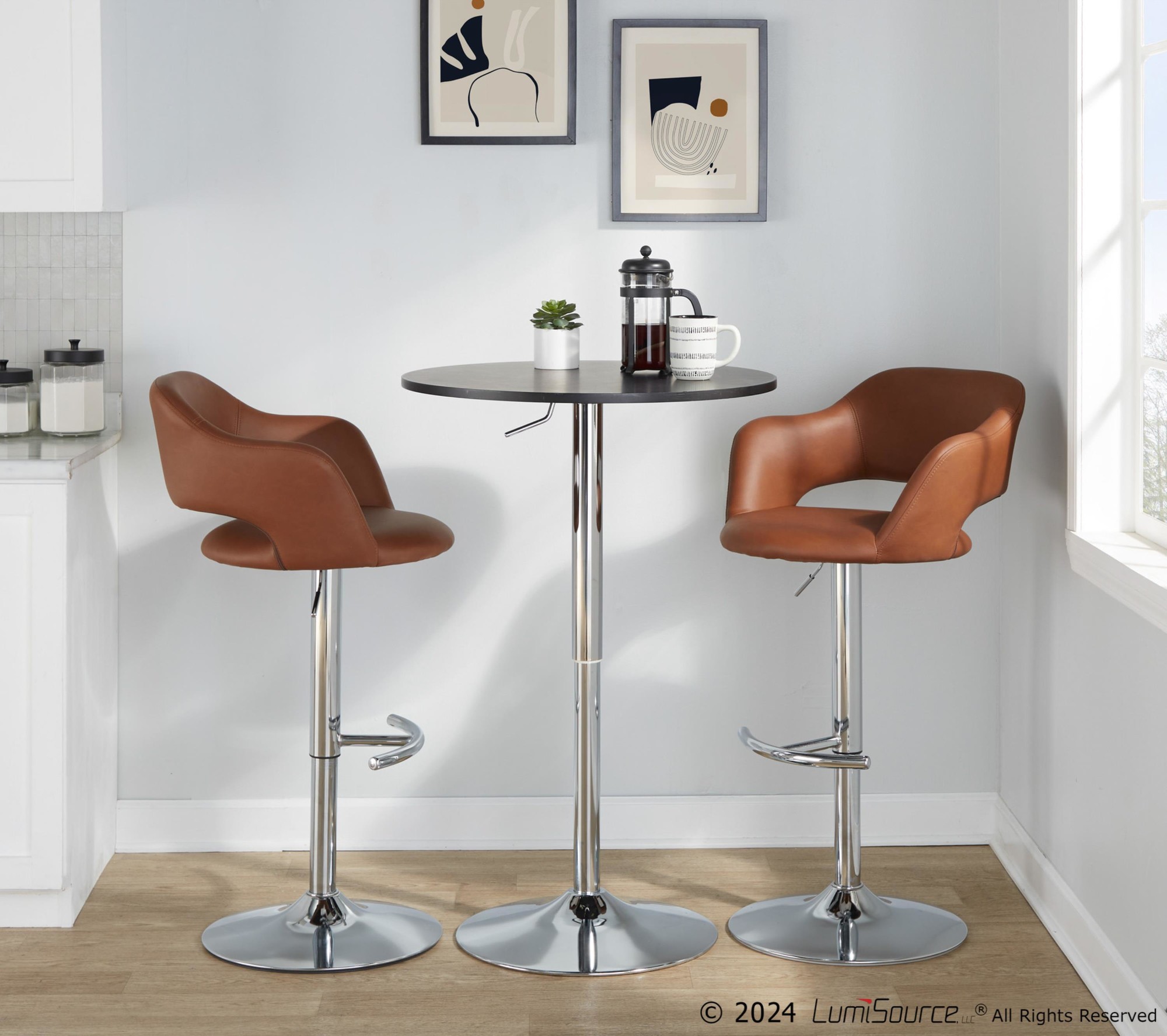 Margarite-Brown-Faux-Leather-Contemporary-Swivel-Barstools-Set-of-2