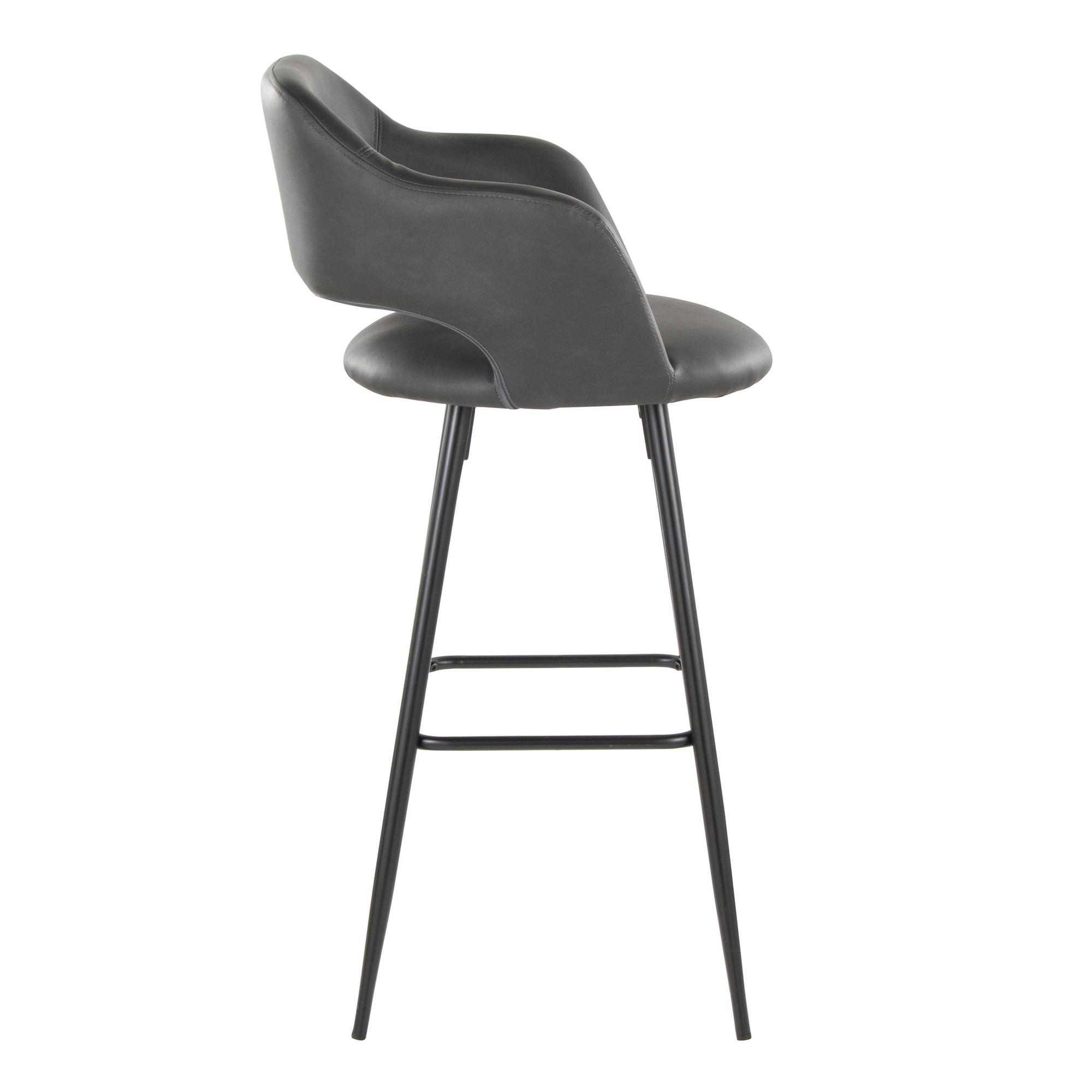Margarite-Contemporary-Black-Metal-Grey-Faux-Leather-Barstools-Set-of-2-4