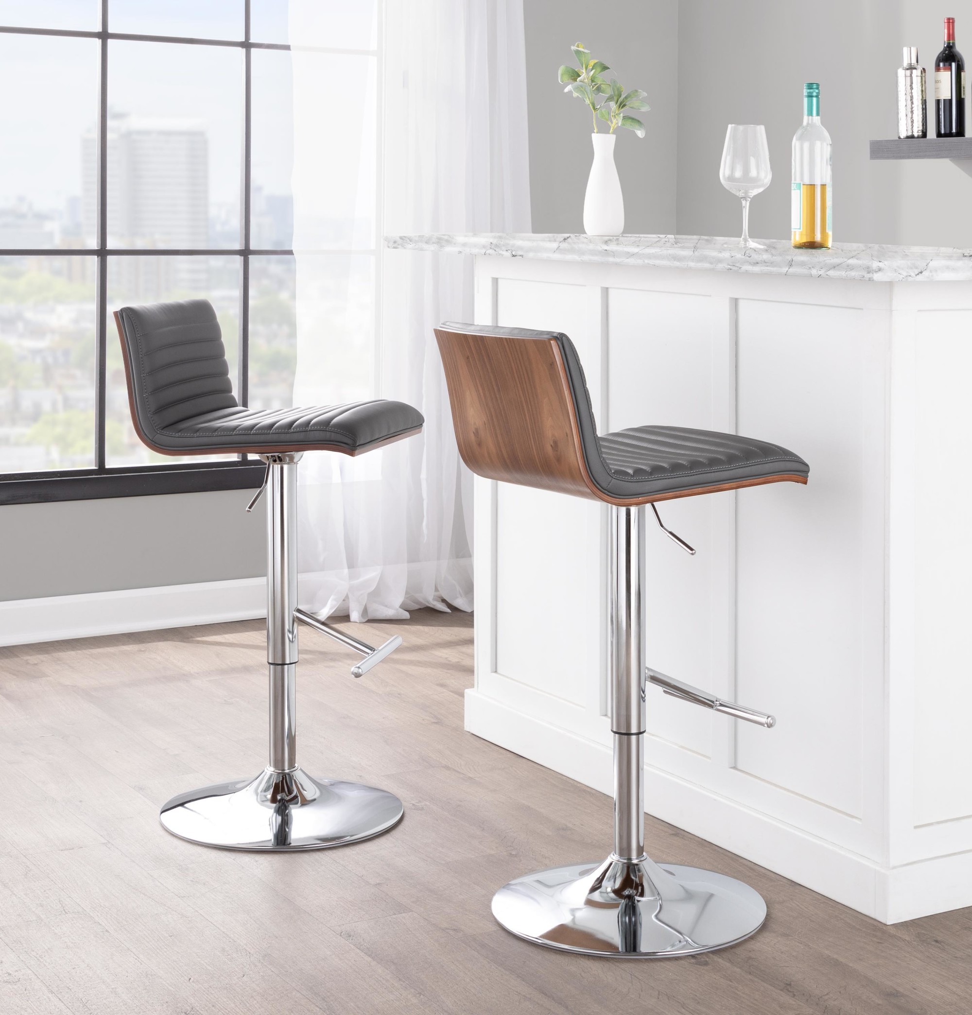 Mason-Grey-Faux-Leather-Contemporary-Swivel-Barstool-Set-of-2