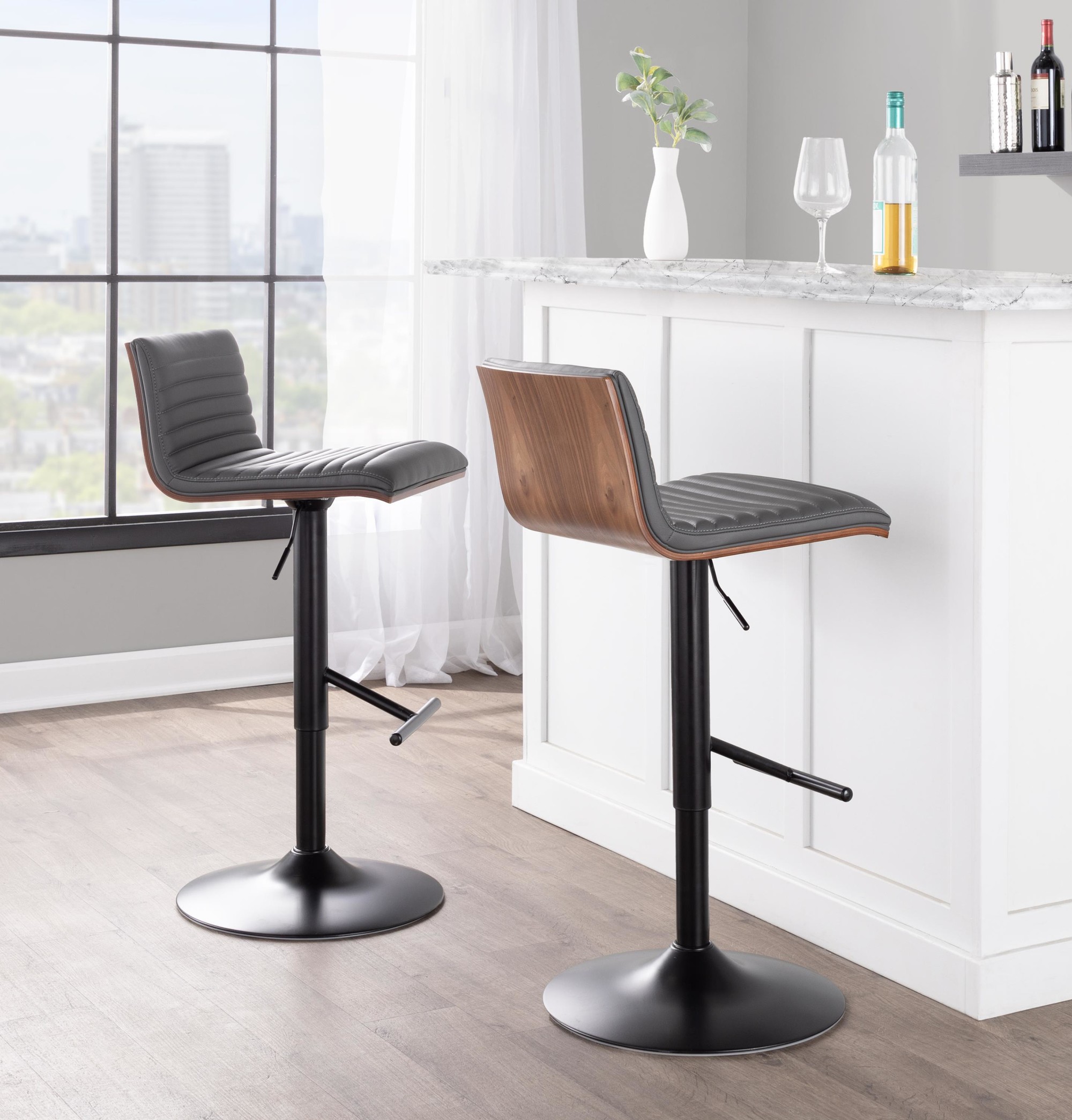 Mason-Grey-Faux-Leather-Contemporary-Swivel-Barstools-Set-of-2