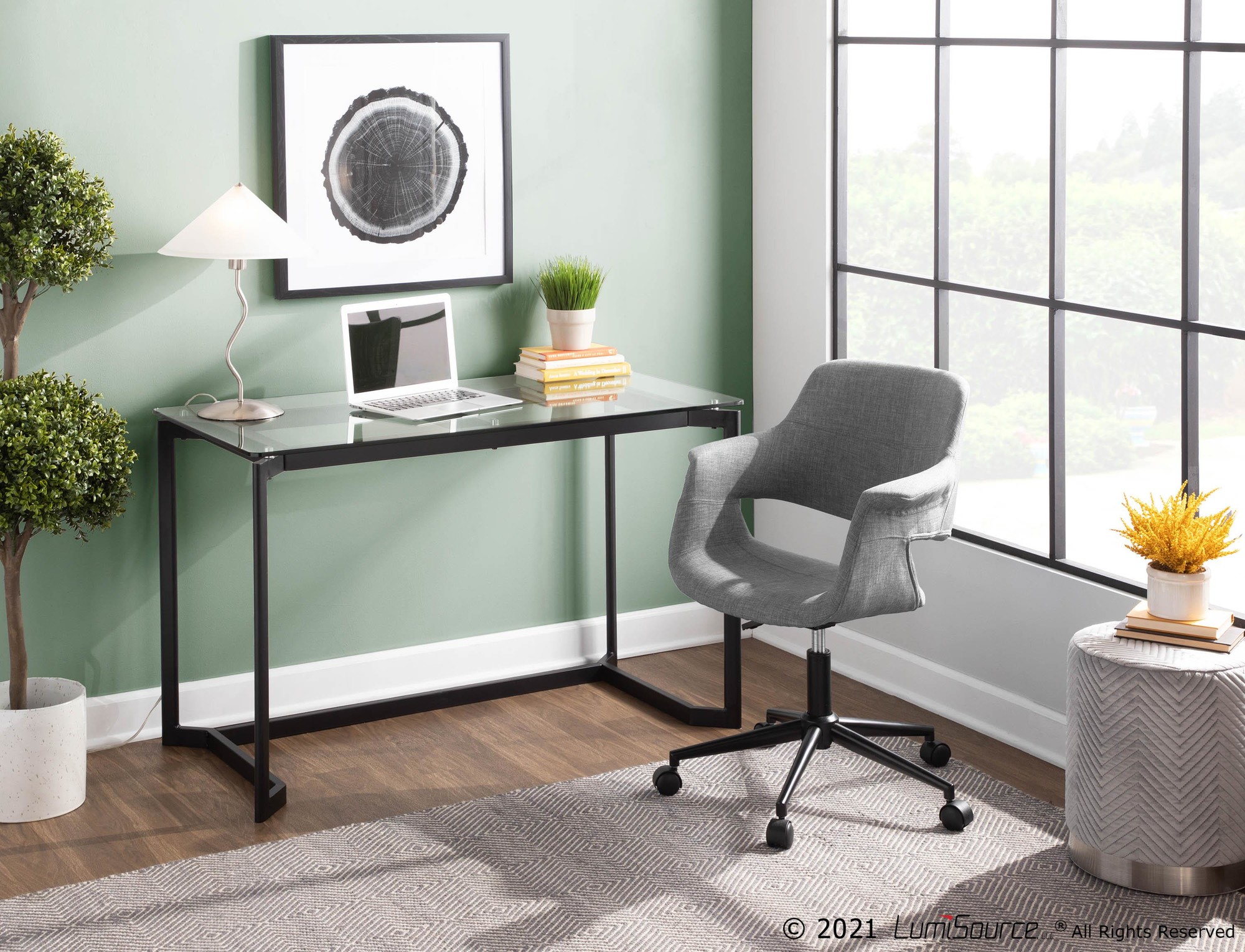 Masters-Black-Steel-and-Glass-Contemporary-Office-Desk-1