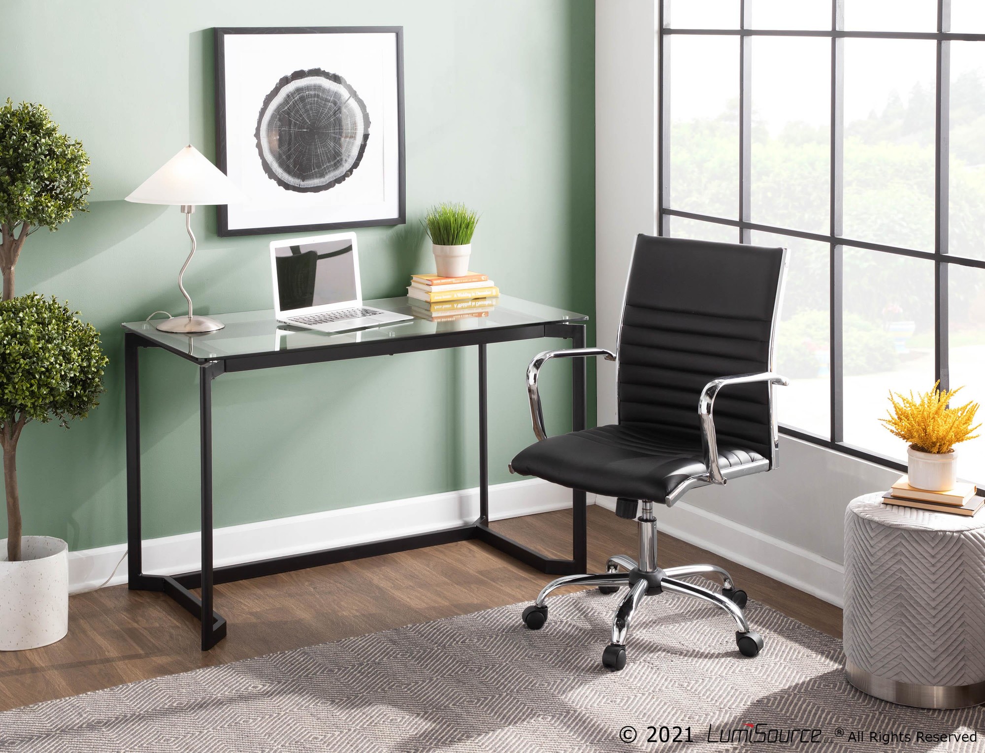Masters-Black-Steel-and-Glass-Contemporary-Office-Desk-2