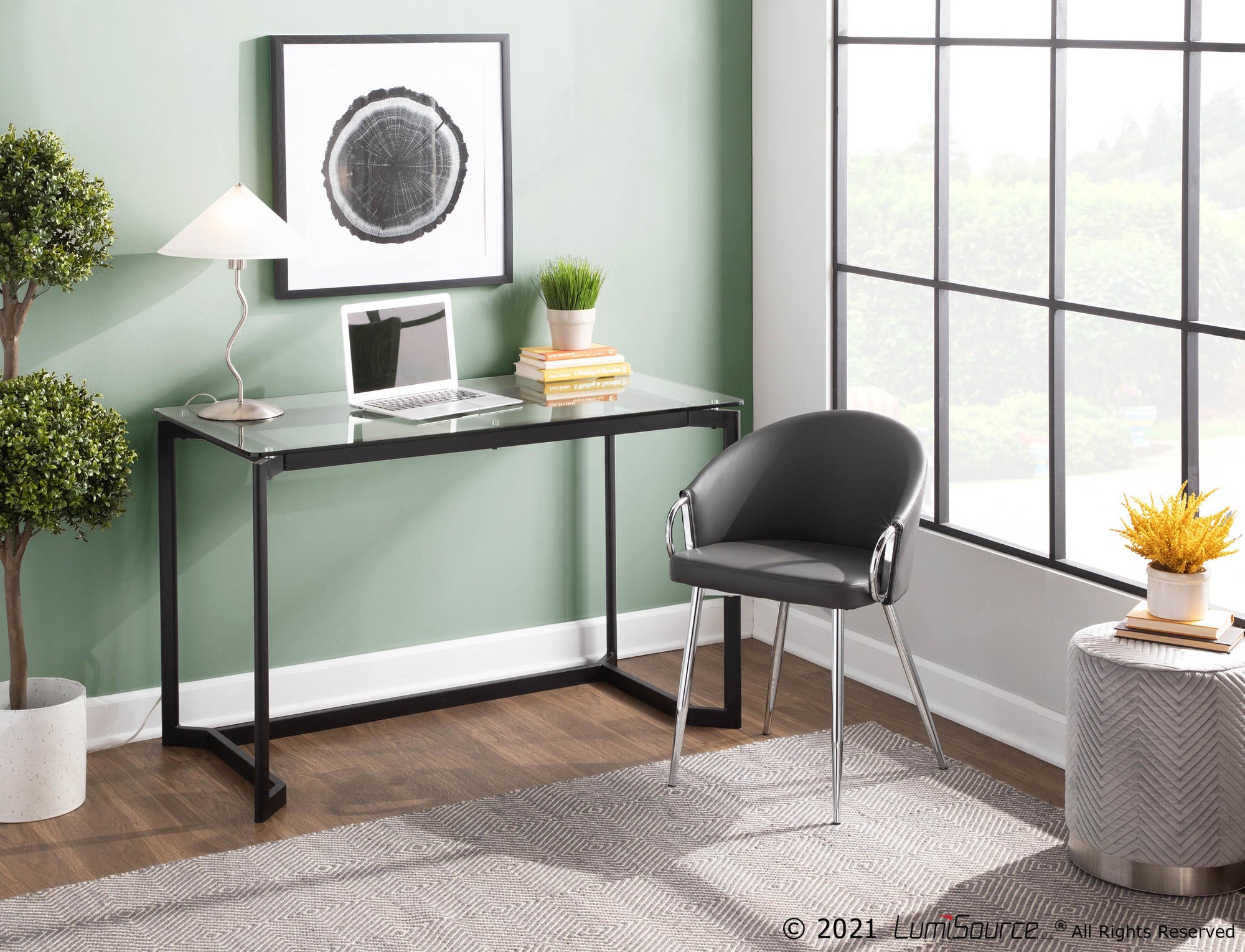 Masters-Black-Steel-and-Glass-Contemporary-Office-Desk-3