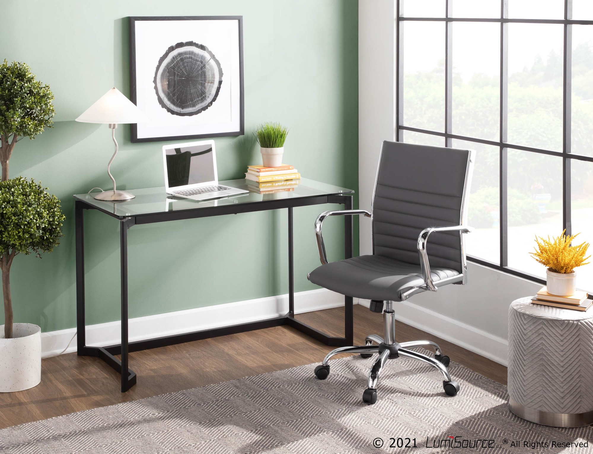 Masters-Black-Steel-and-Glass-Contemporary-Office-Desk-4