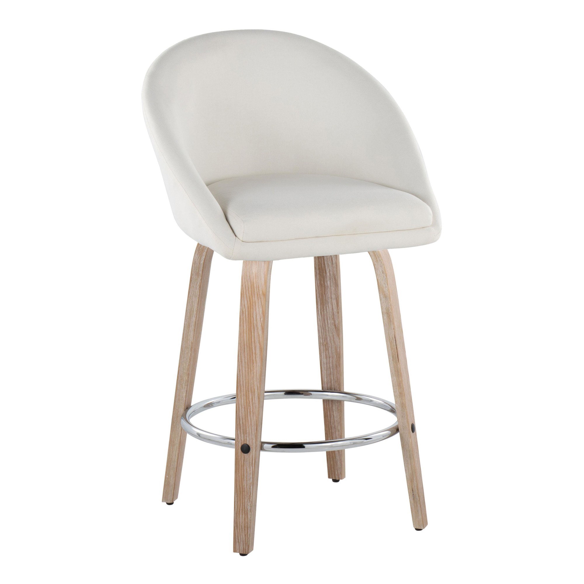 Matisse-26-Inch-Contemporary-White-Wood-Cream-Fabric-Stools-Set-of-2-3