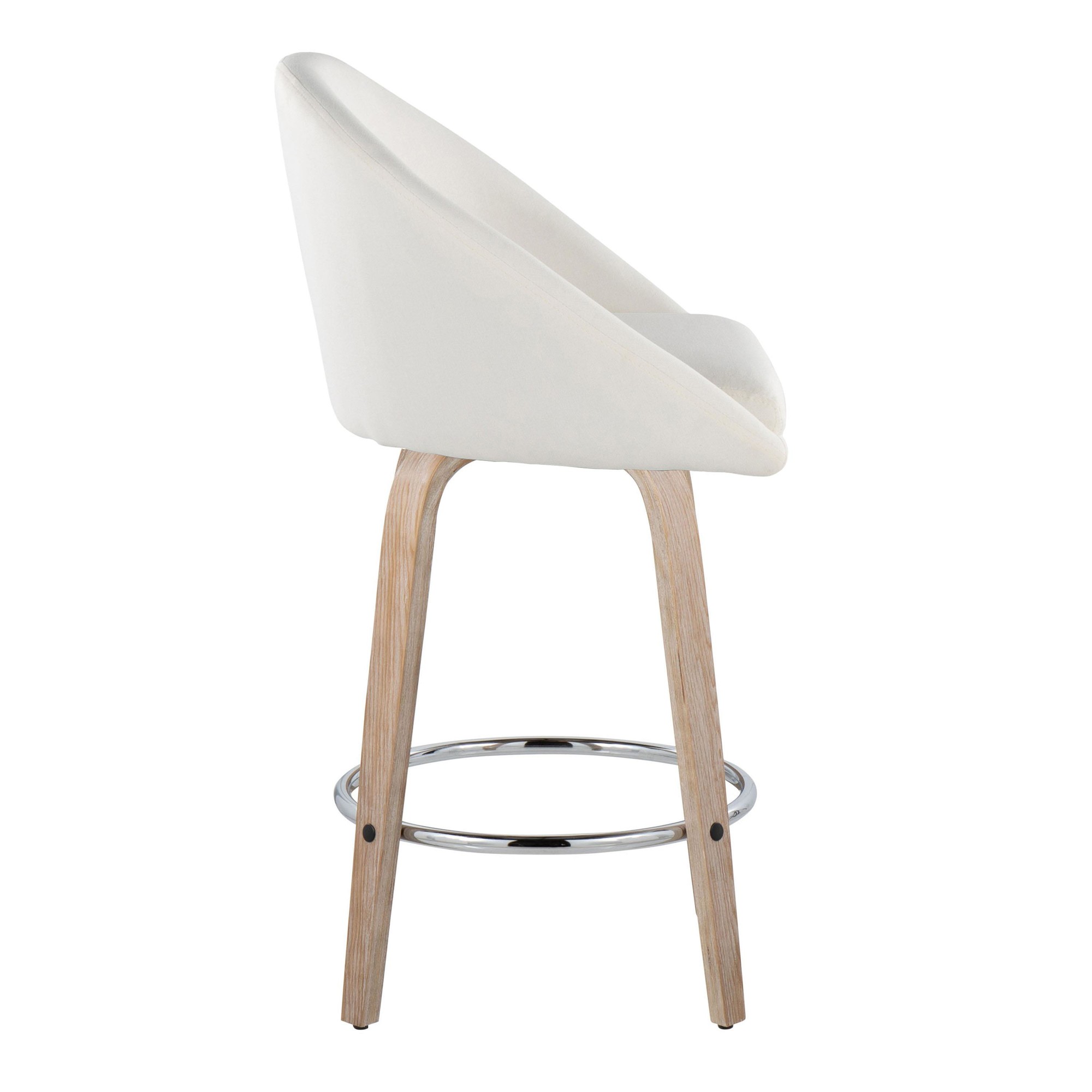Matisse-26-Inch-Contemporary-White-Wood-Cream-Fabric-Stools-Set-of-2-4