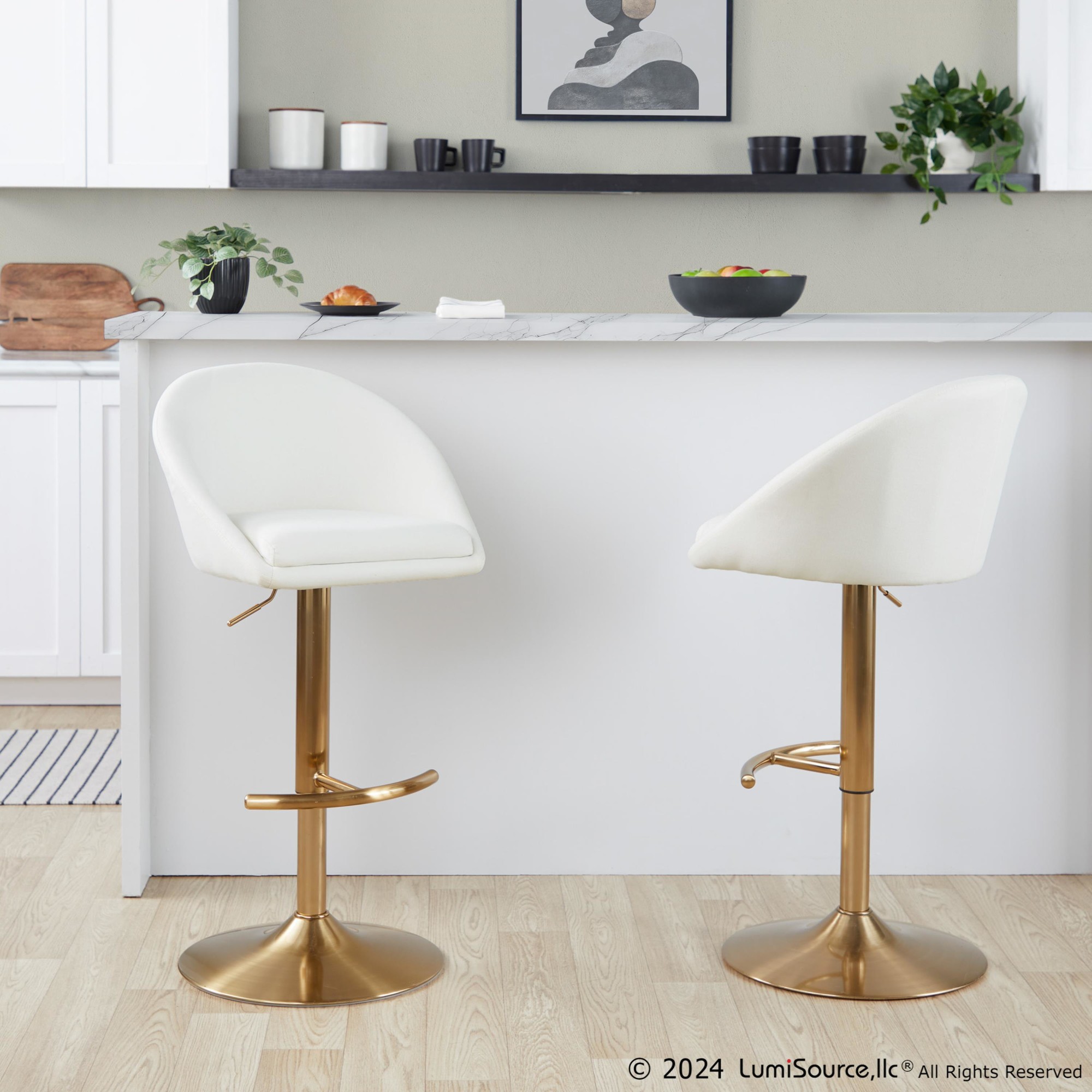 Matisse-Gold-and-Cream-Highback-Contemporary-Adjustable-Barstools-Set-of-2-1