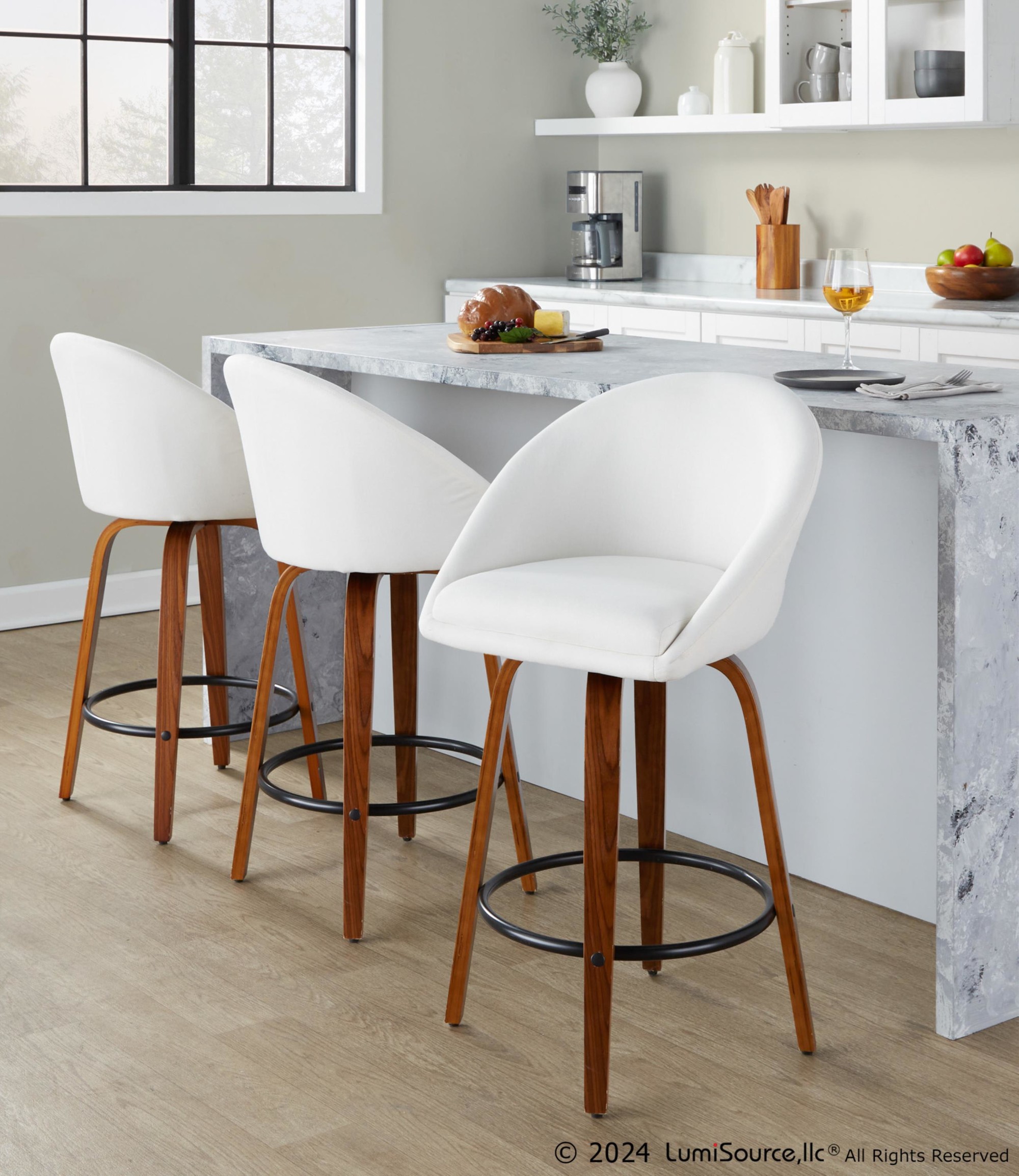 Matisse-Walnut-Cream-Contemporary-26-Inch-Swivel-Stools-Set-of-2-1
