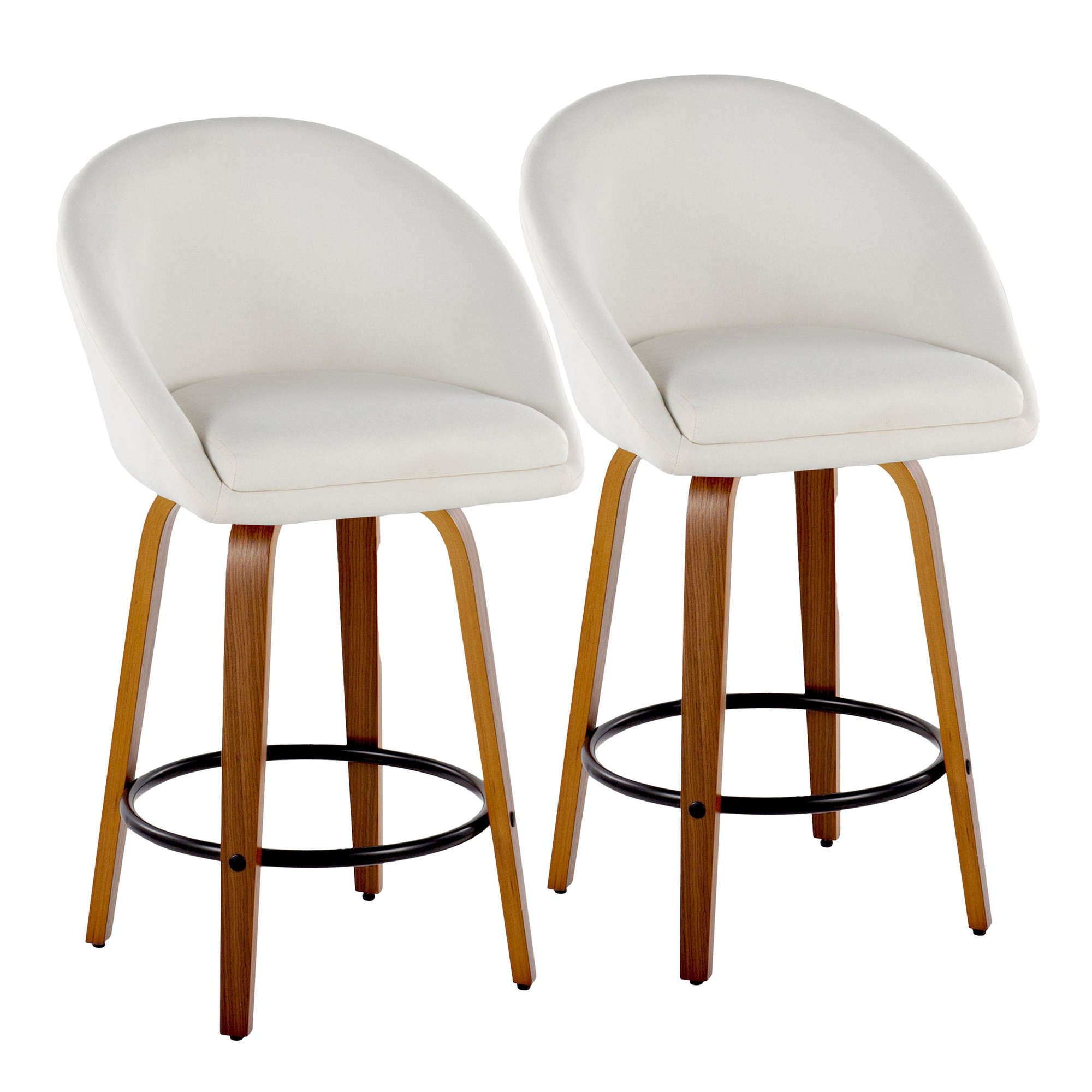 Matisse-Walnut-Cream-Contemporary-26-Inch-Swivel-Stools-Set-of-2-2