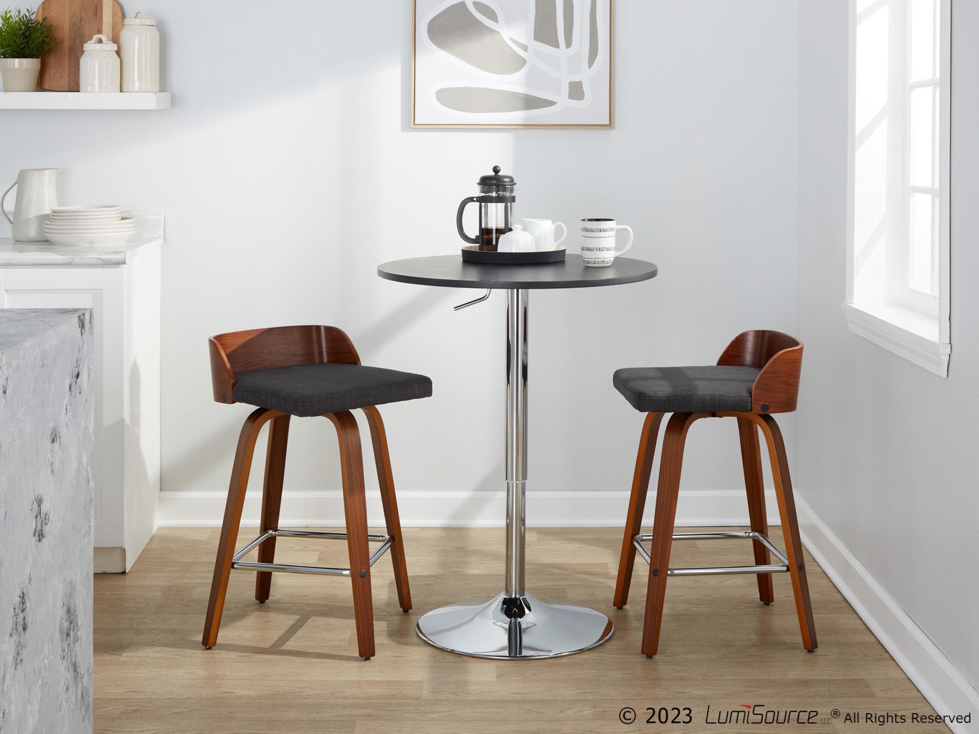 Maya-26-Inch-Mid-Century-Modern-Walnut-and-Charcoal-Swivel-Stools-Set-of-2-2