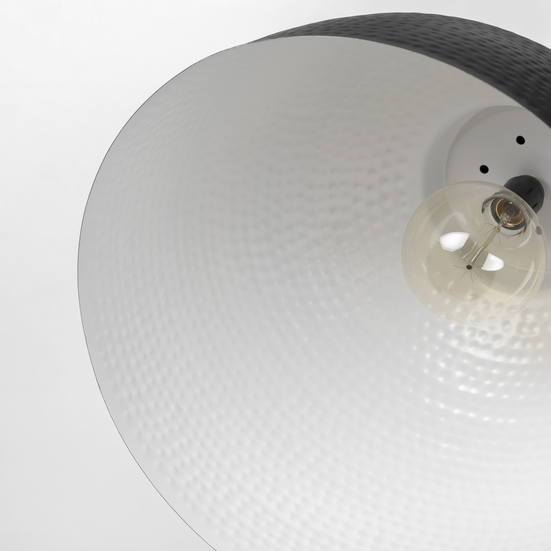 Minerva-19×22-Metallic-Gray-Hammered-Detail-Pendant-Light-7